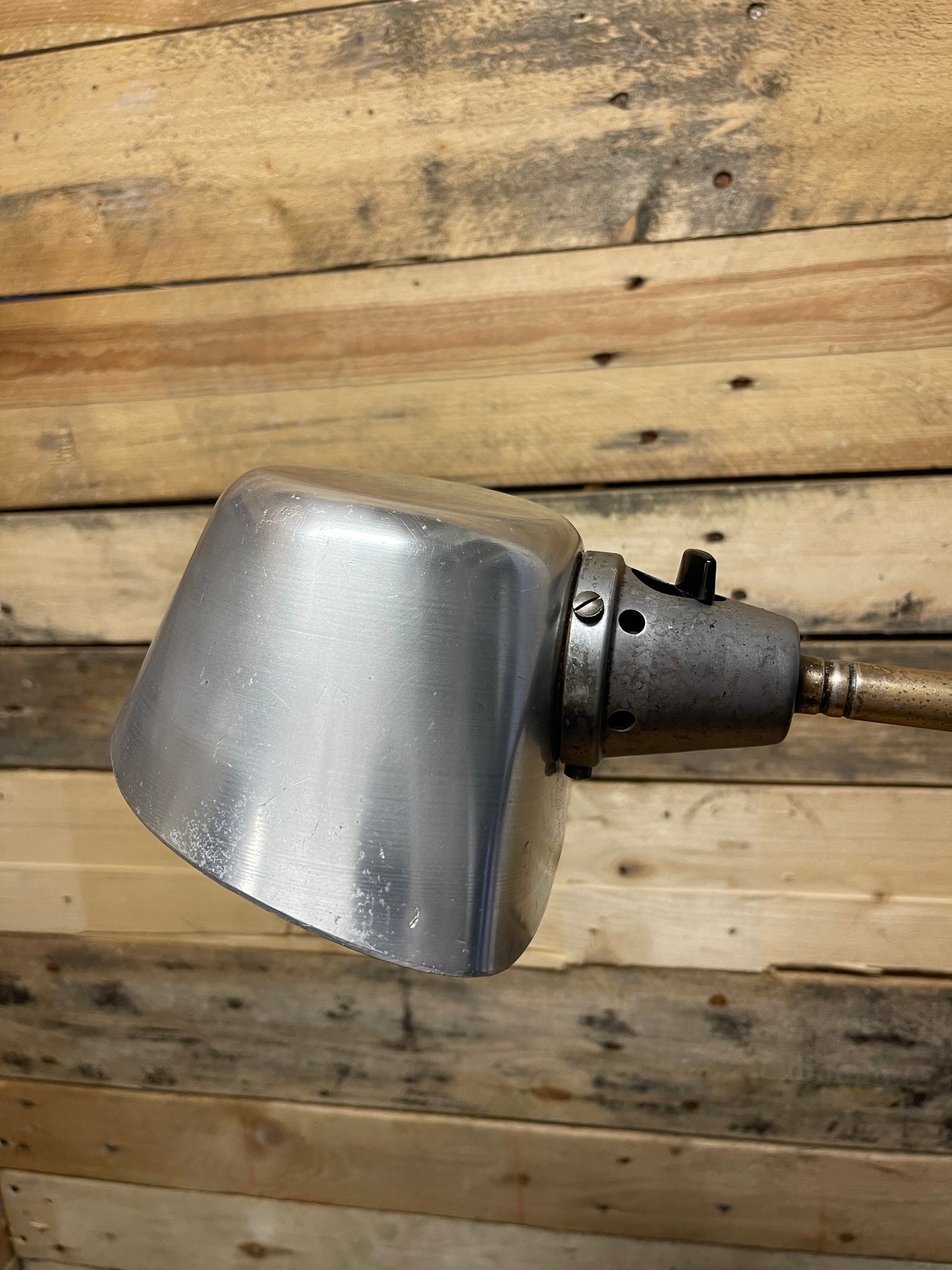 Rare 1930s Clamp On Task Lamp By Curt Fischer For Midgard