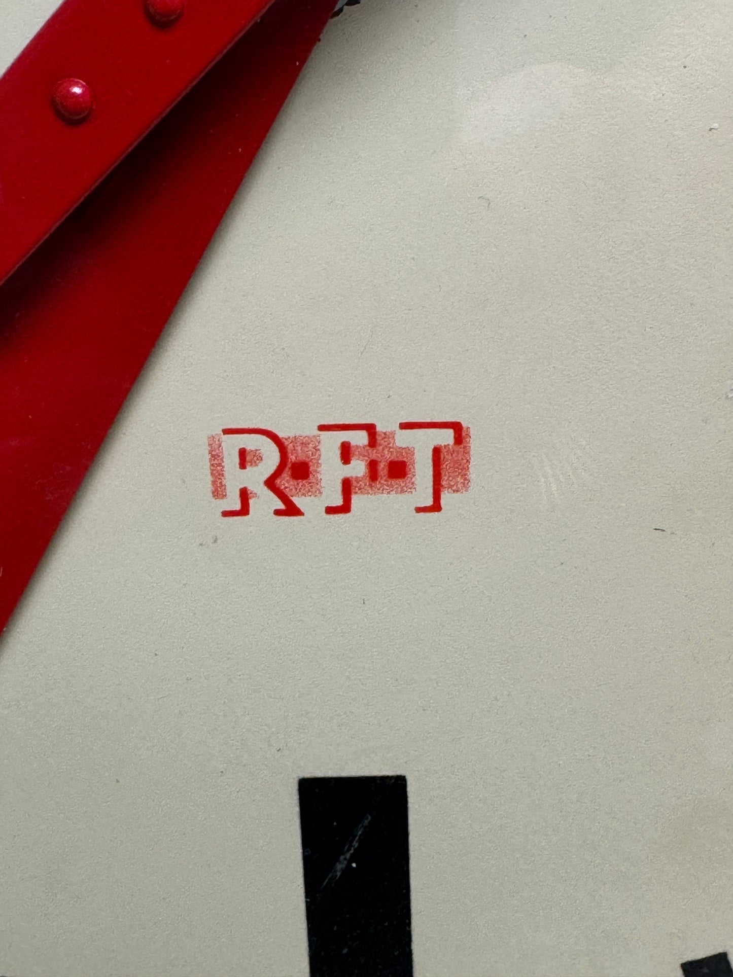 1950s East German Industrial Factory Clock By RFT