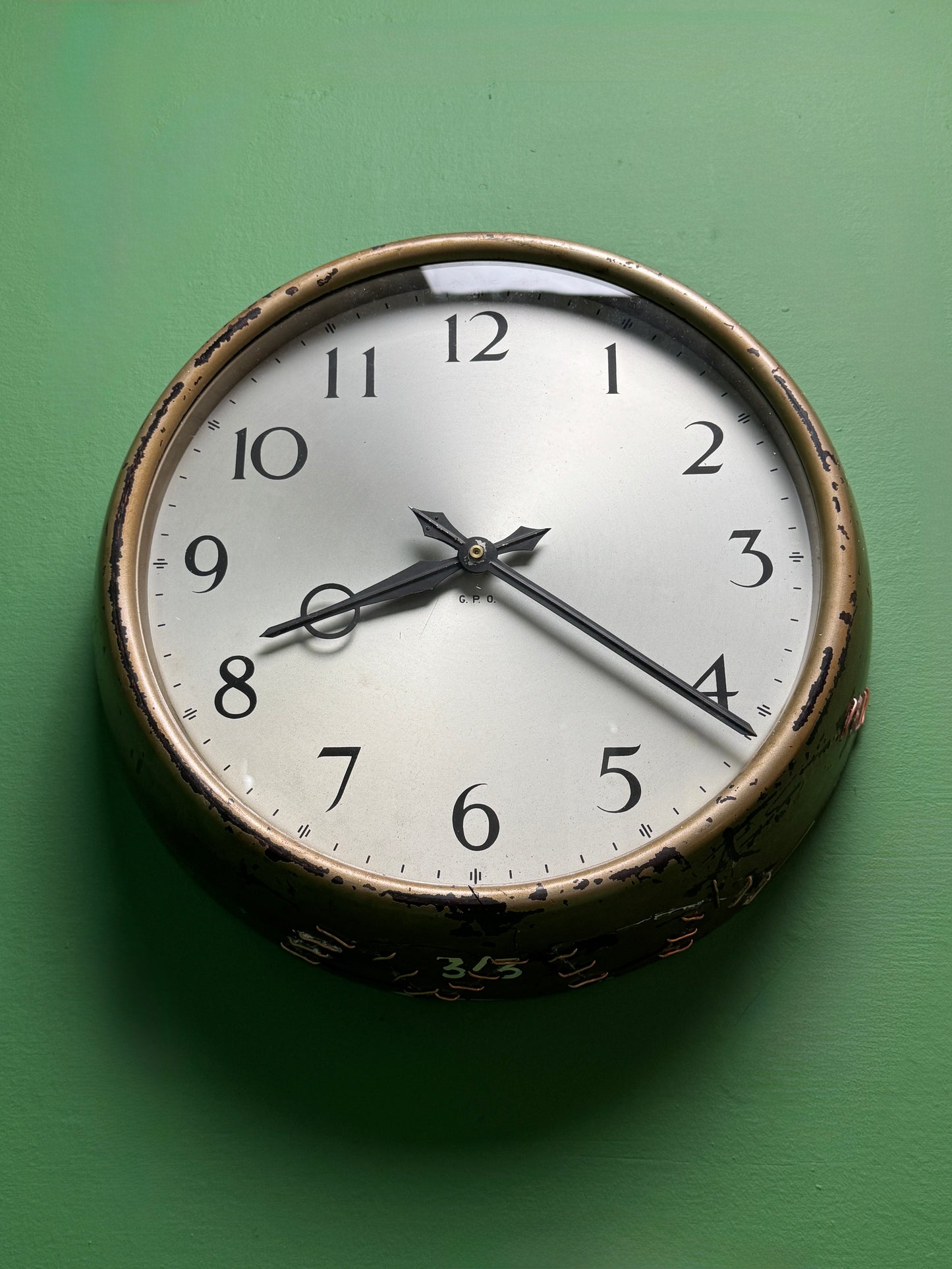 1940s GENTS Of Leicester GPO Post Office Clock