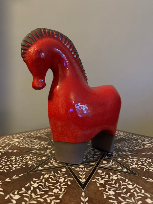 Ceramic Horses By Renowned Design Ceramicist Saliha Kartal