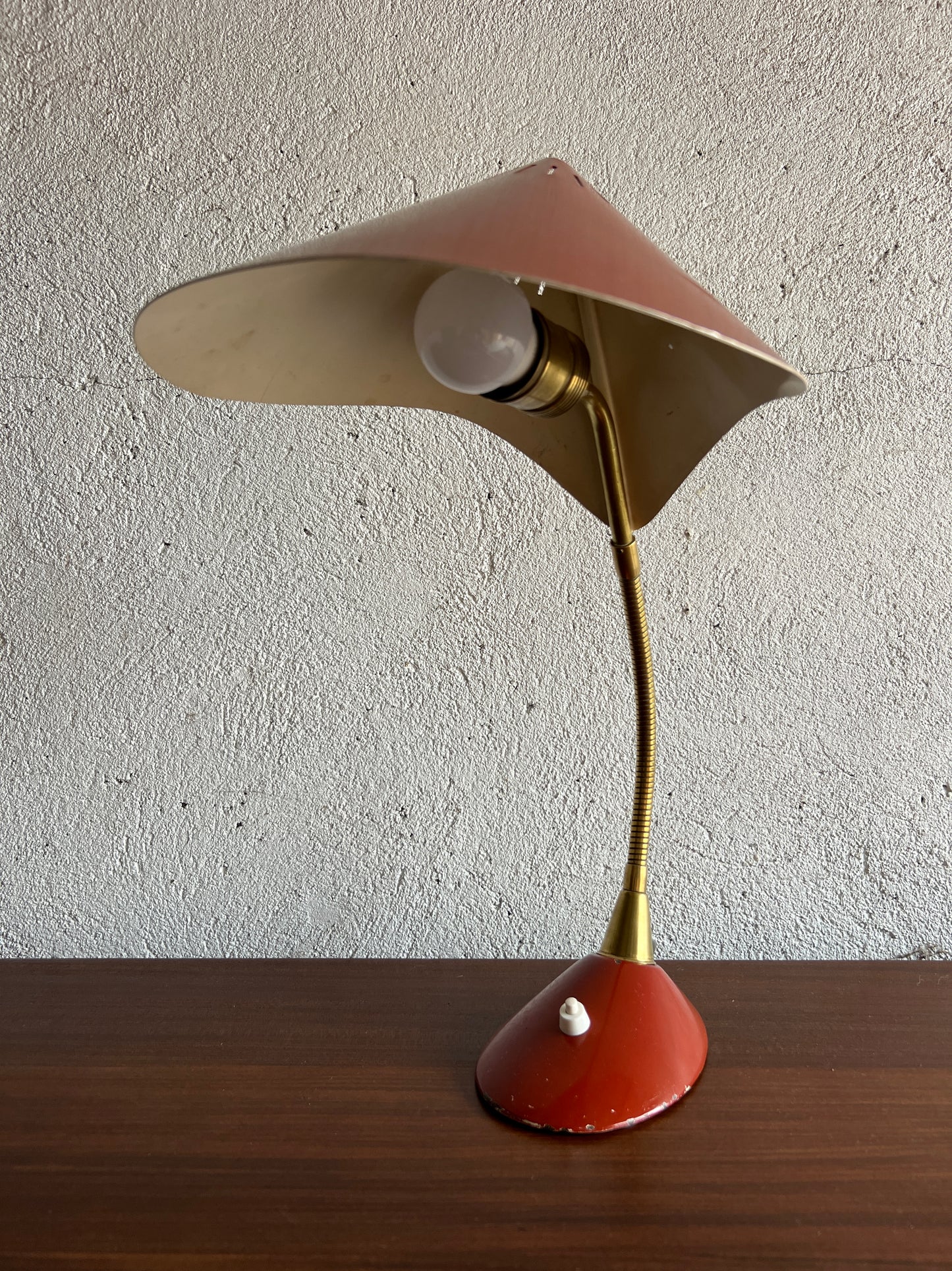 1950s Cosack Cobra Table Lamp By Gecos Germany