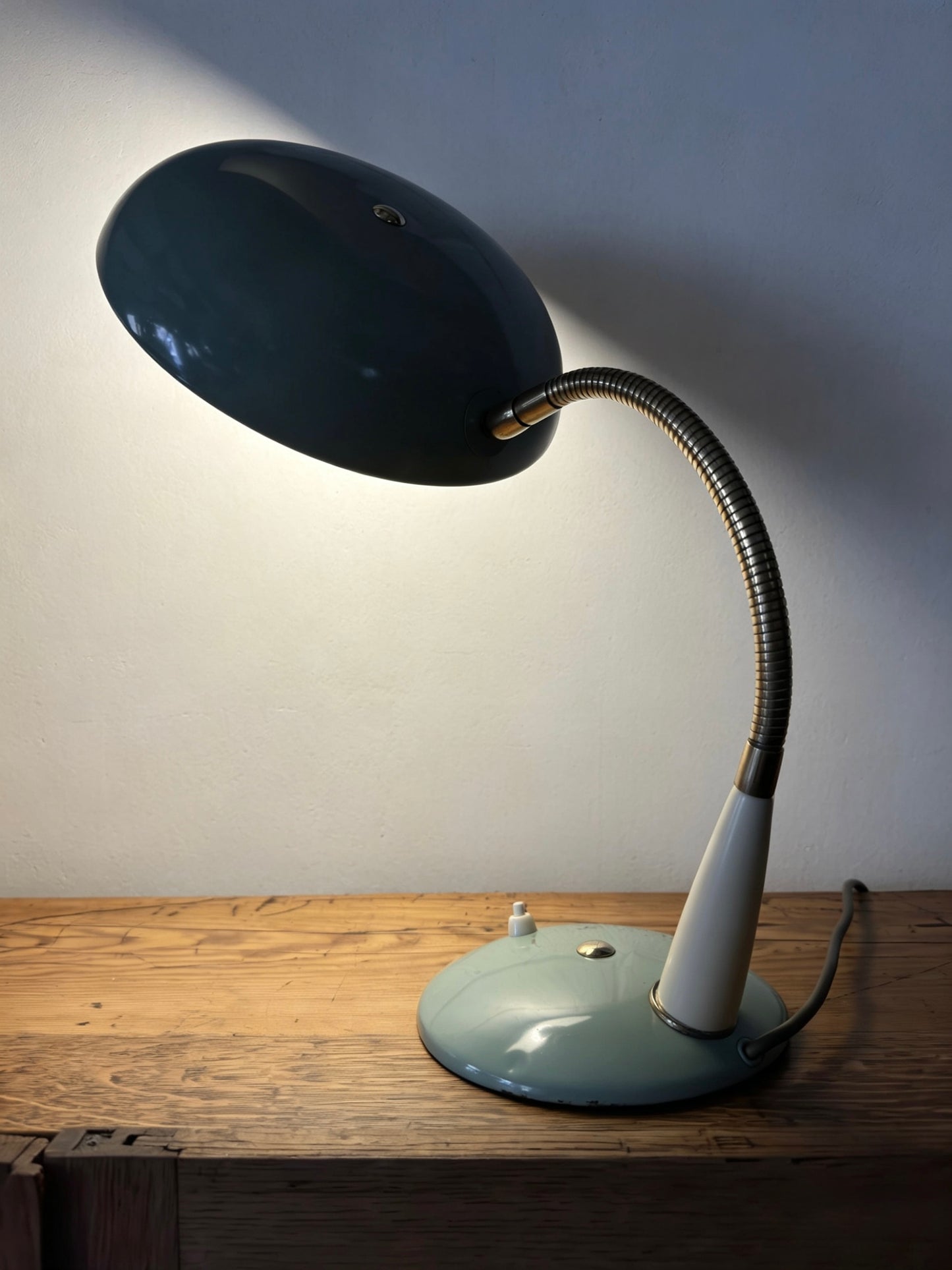 1960s Italian Gooseneck Table Lamp