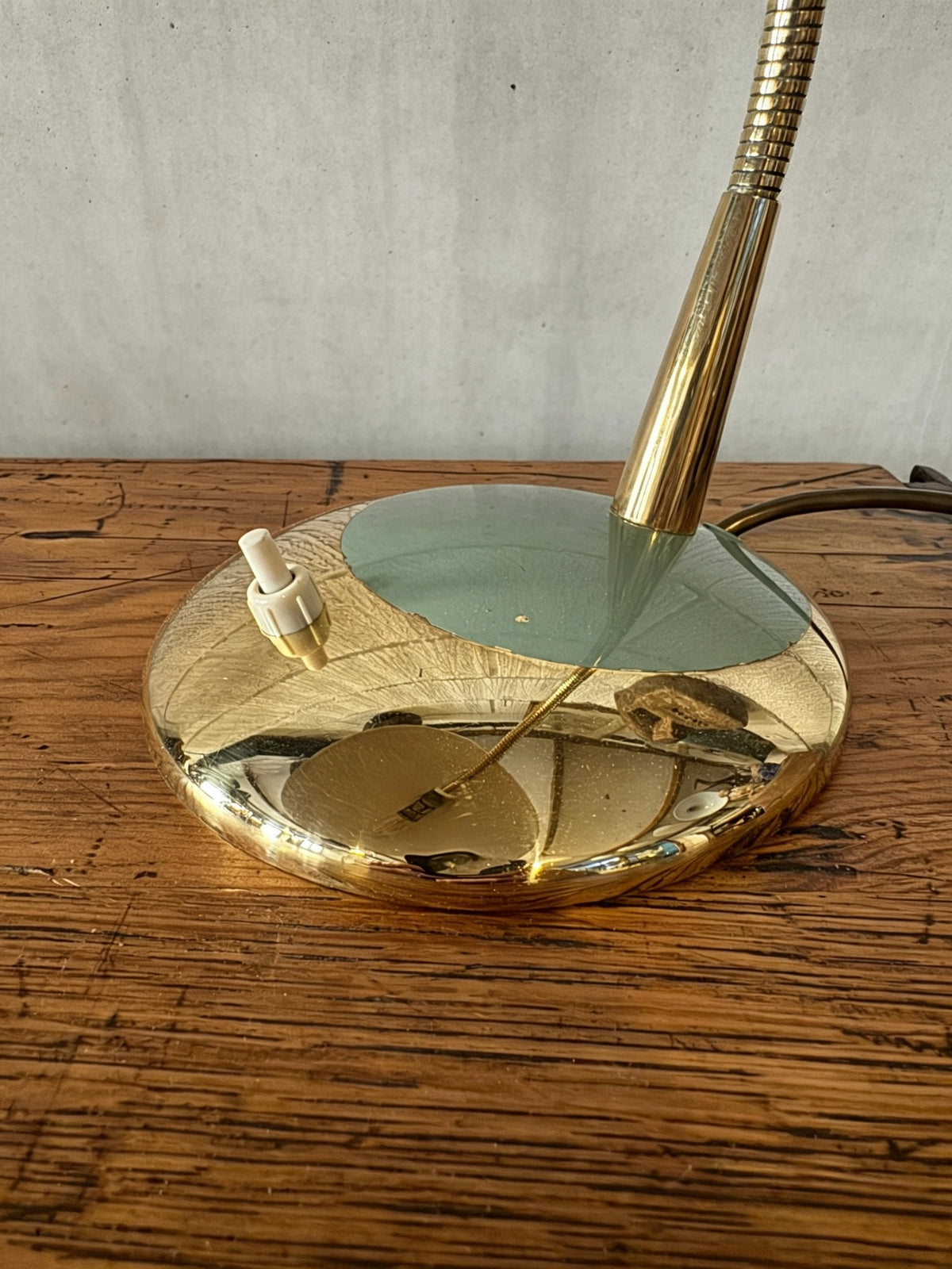 1950s Gooseneck Table Lamp By Hala