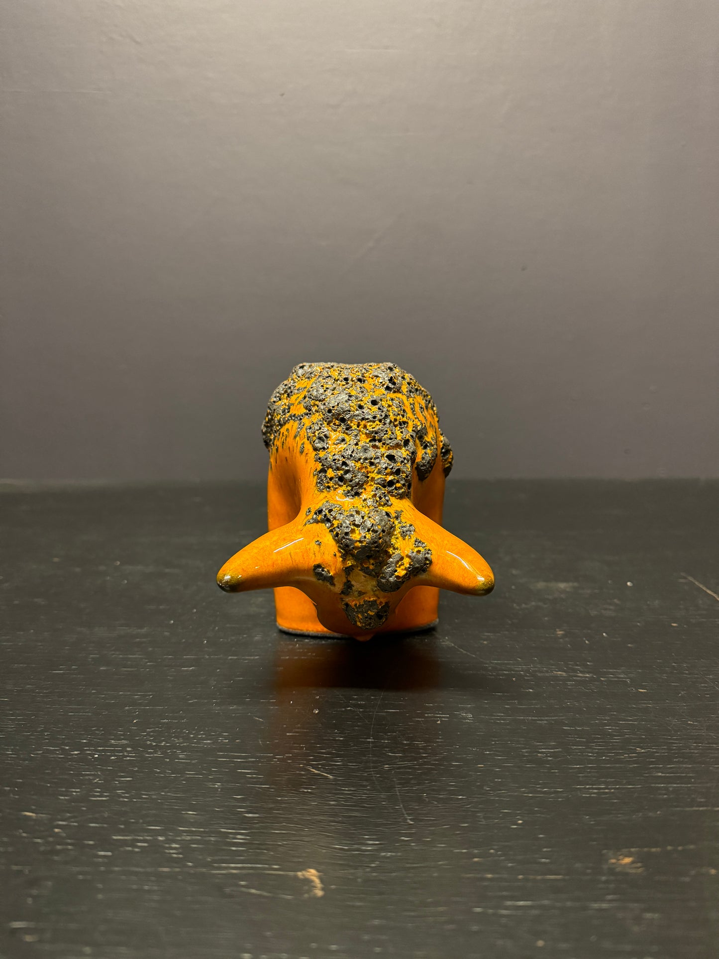 Otto Keramik Classic Ceramic Bull West German Pottery Fat Lava