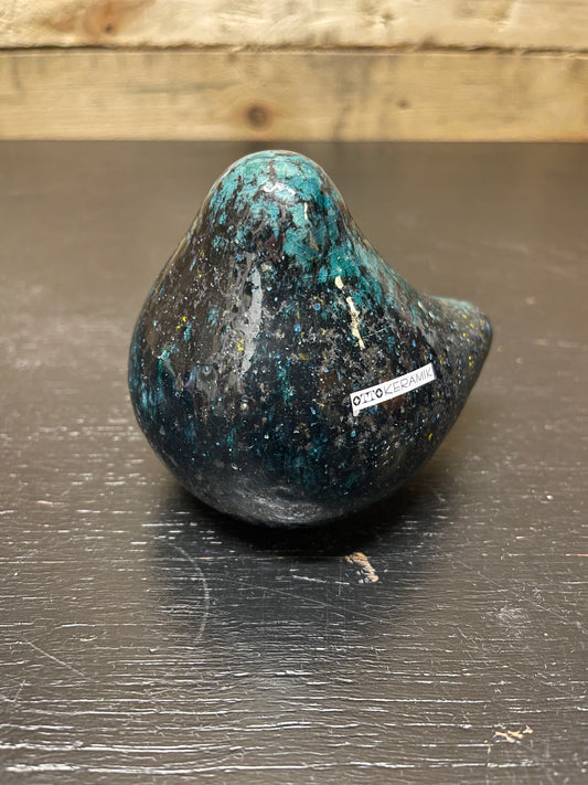 Otto Keramik Ceramic Pigeons West German Pottery Fat Lava