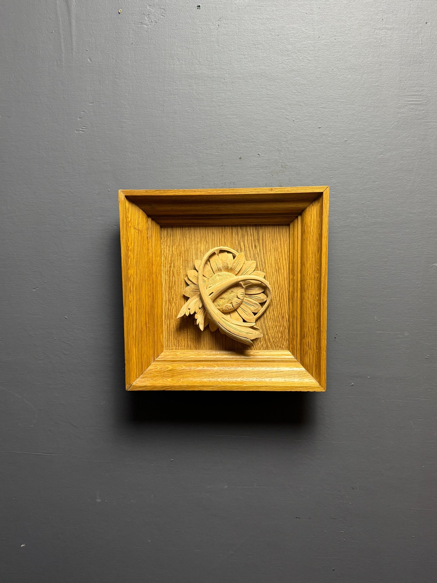 Decorative Chapel Carving By Renowned Master Carver Charles Oldham