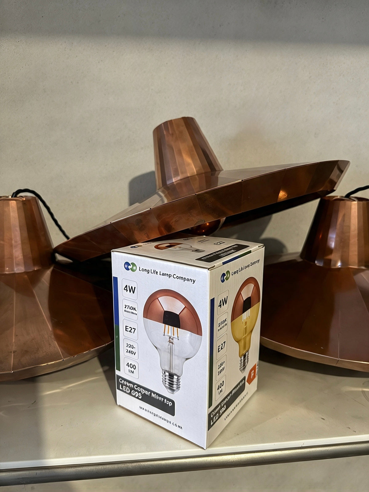 Copper Pendant Light Model CL-30 By David Derksen Design