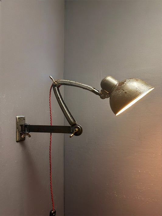 1930s Kaiser Idell Model 6716 Wall Lamp