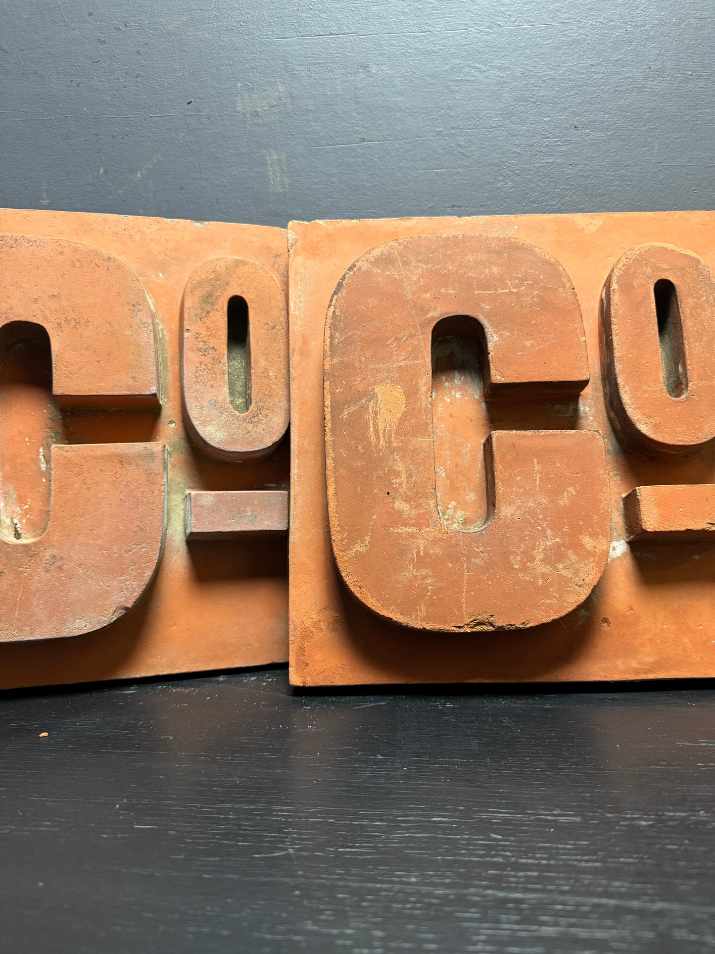 Victorian Era Terracotta Signage