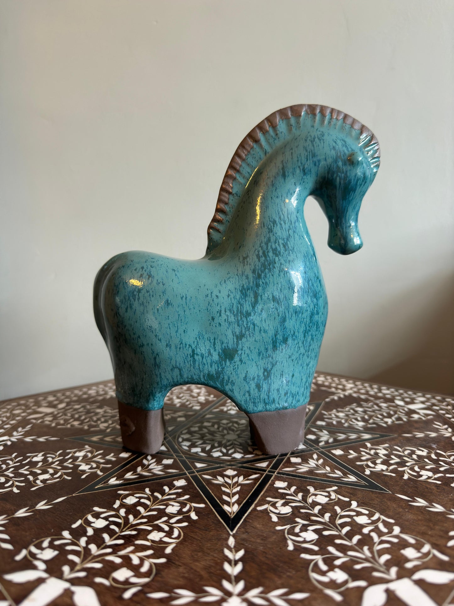Ceramic Horses By Renowned Design Ceramicist Saliha Kartal
