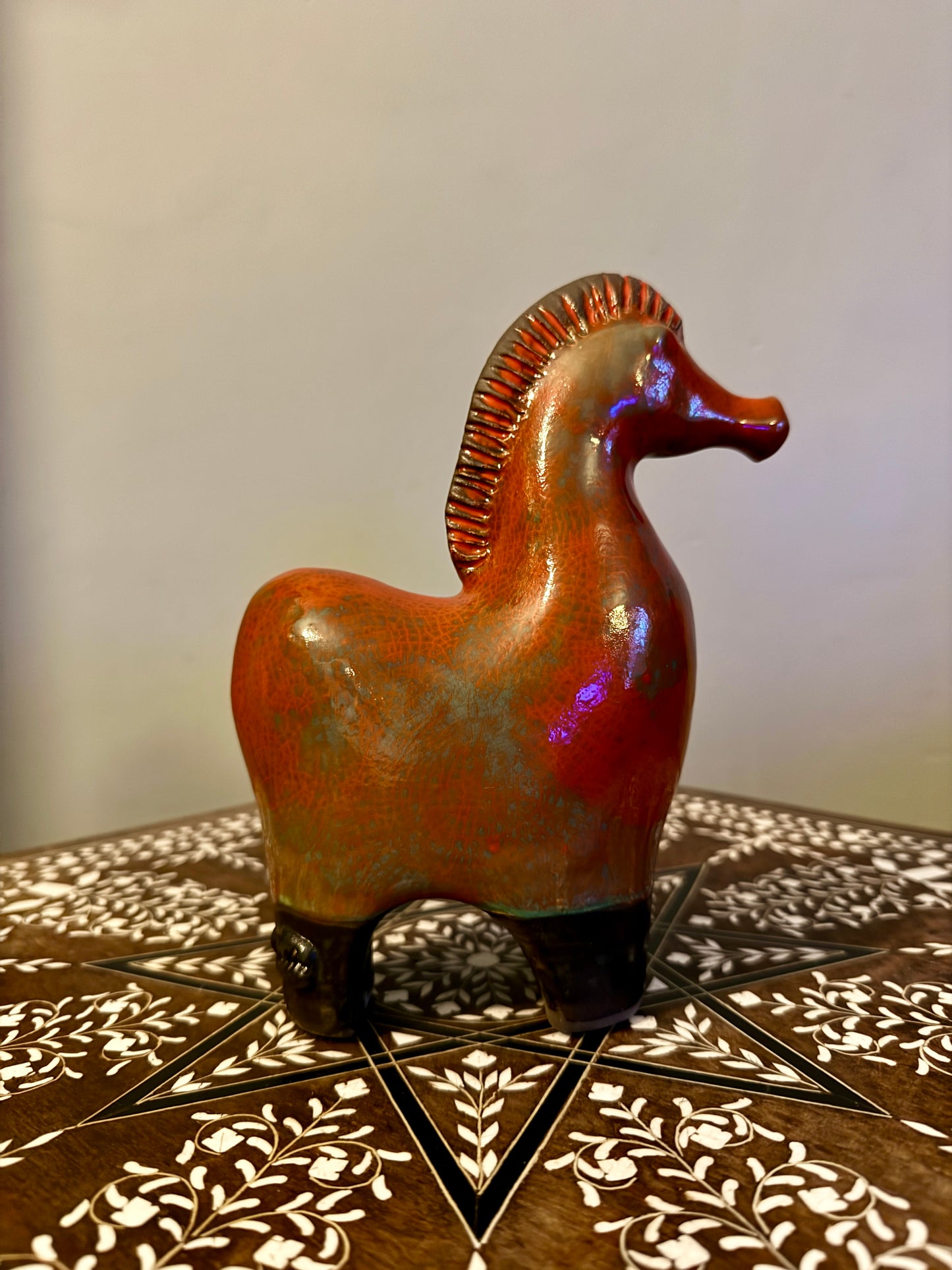 Ceramic Horses By Renowned Design Ceramicist Saliha Kartal