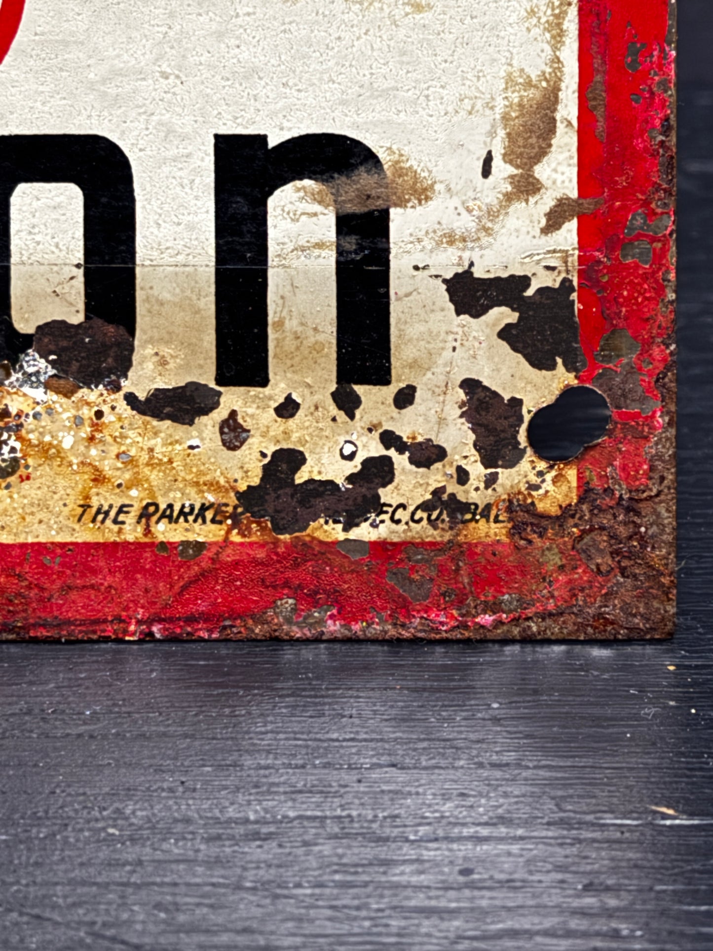 1930s Nichol Kola Embossed Tin Advertising Sign