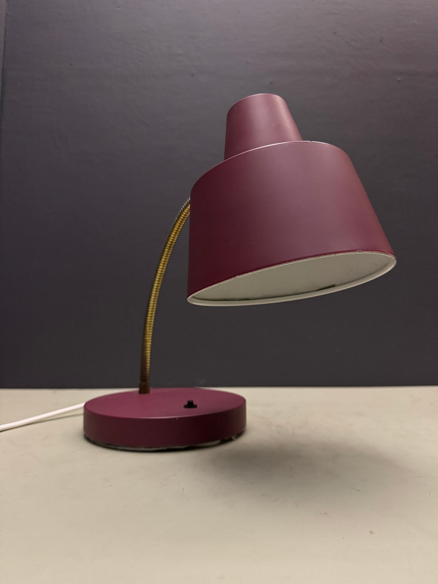 1970s German Retro Goose Neck Table Lamp