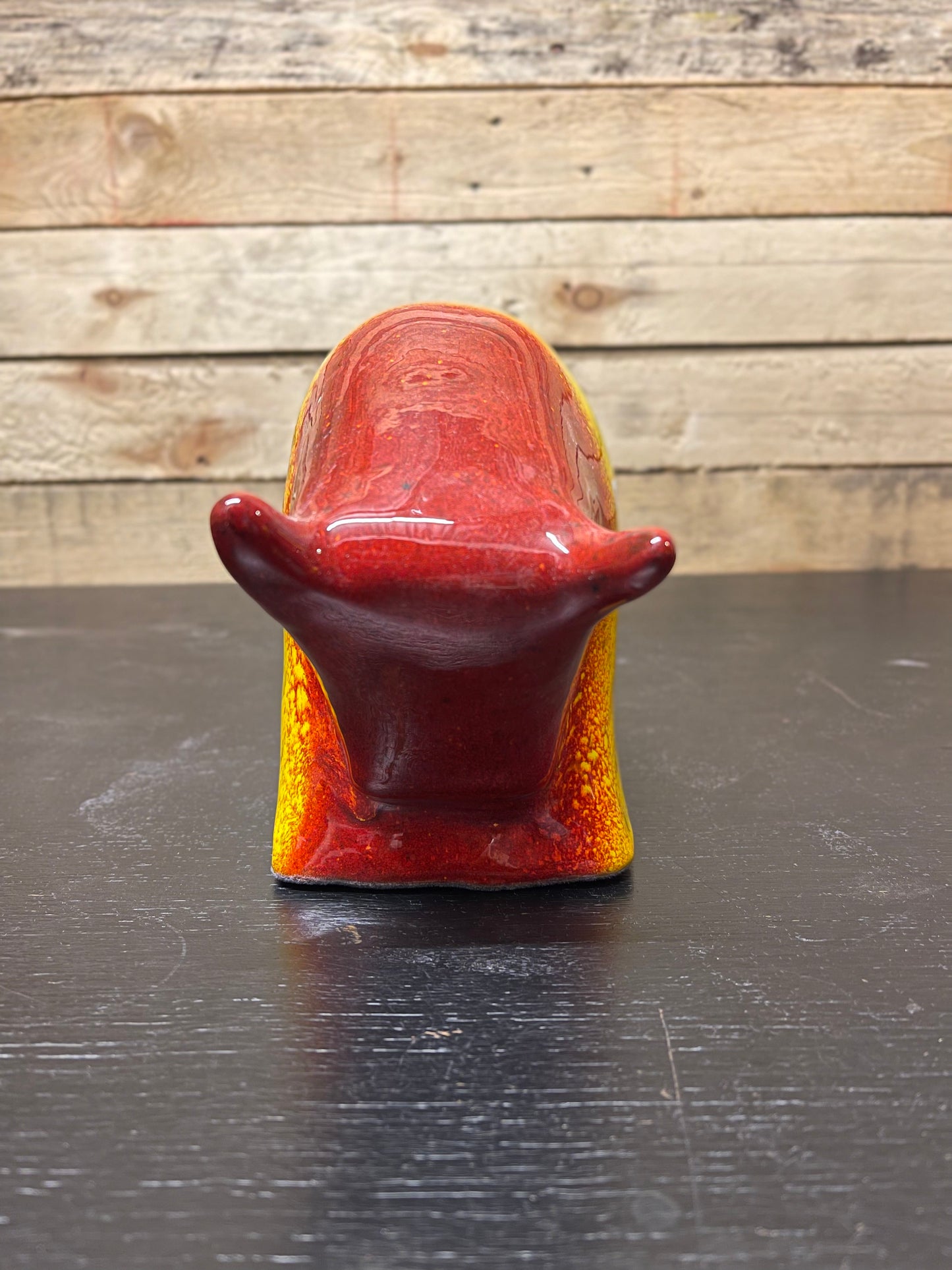 Otto Keramik Ceramic Bull West German Pottery Fat Lava