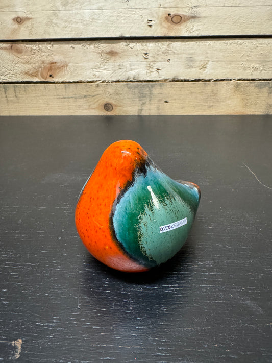 Otto Keramik Ceramic Pigeons West German Pottery Fat Lava