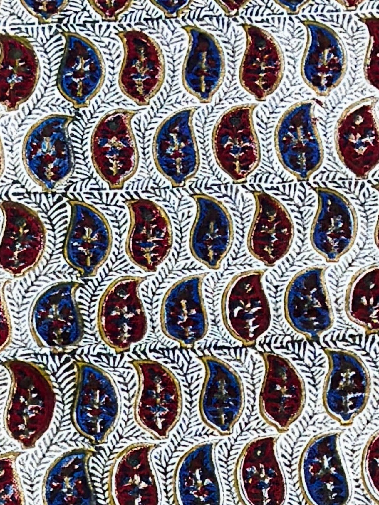 Ghalamkari Hand Block Prints Made In Iran