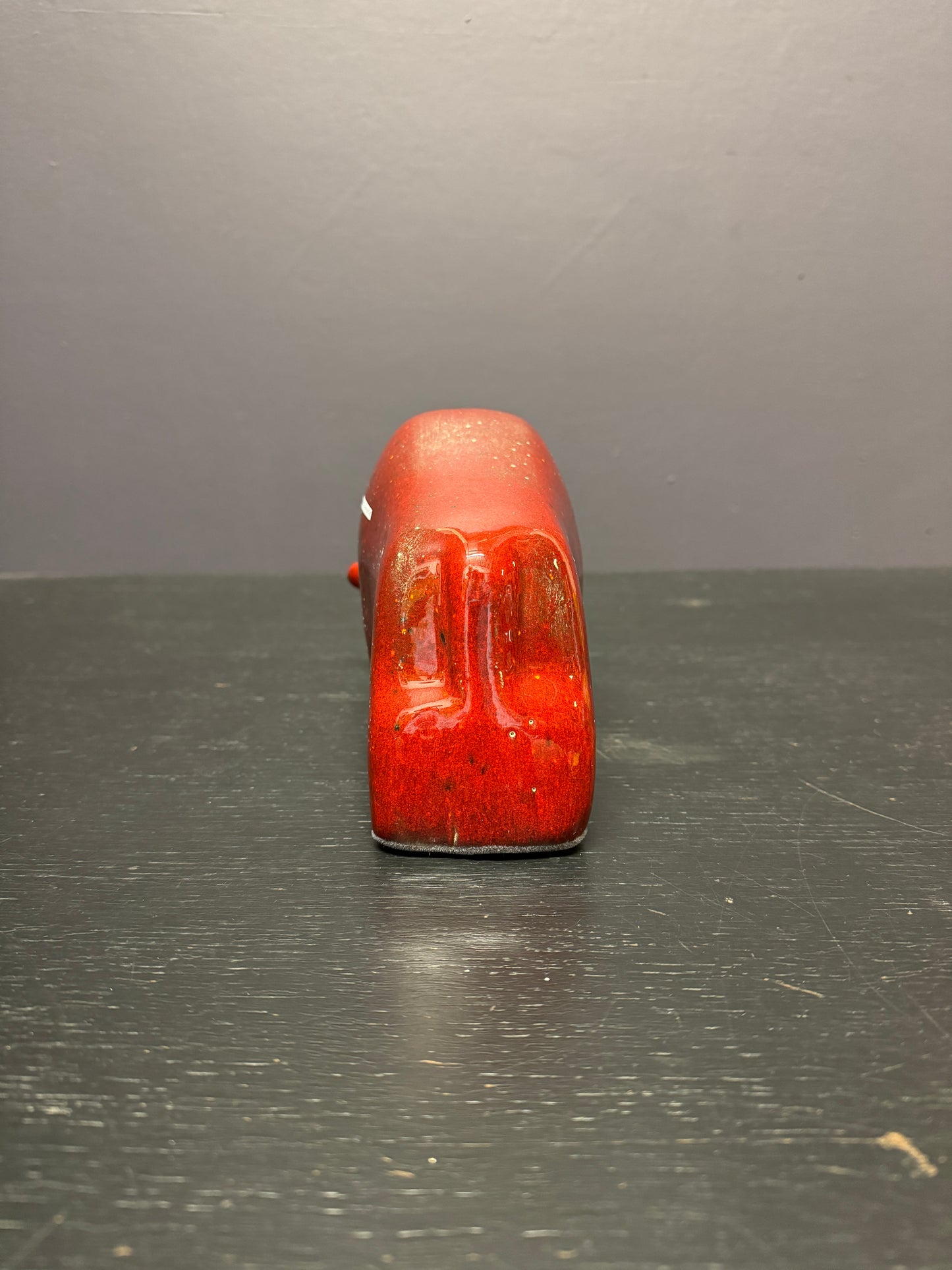 Otto Keramik Classic Ceramic Bull West German Pottery Fat Lava