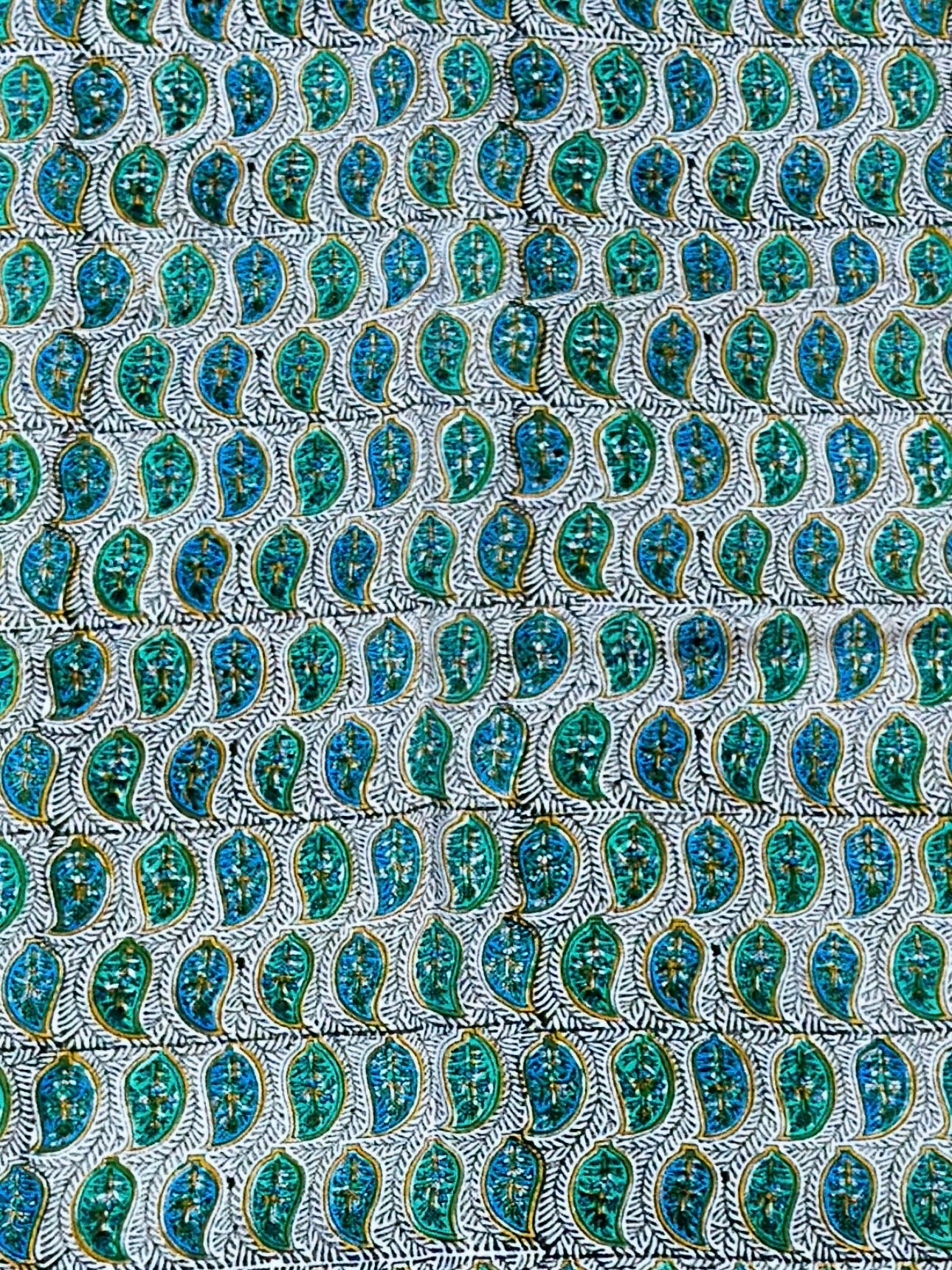 Ghalamkari Hand Block Prints Made In Iran