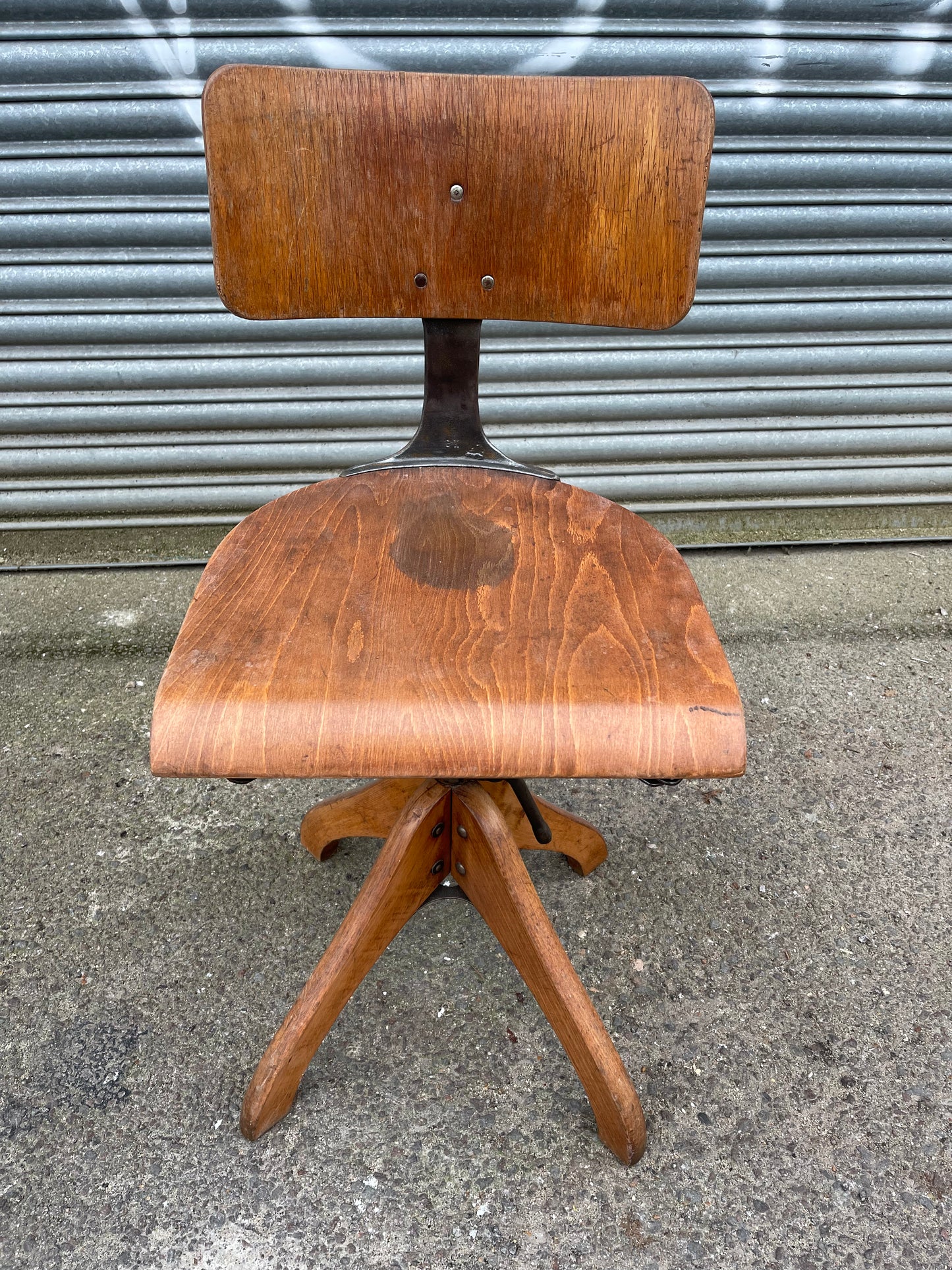 Adjustable Architects Chair By Margarete Klöber For Polstergleich Germany 1930s