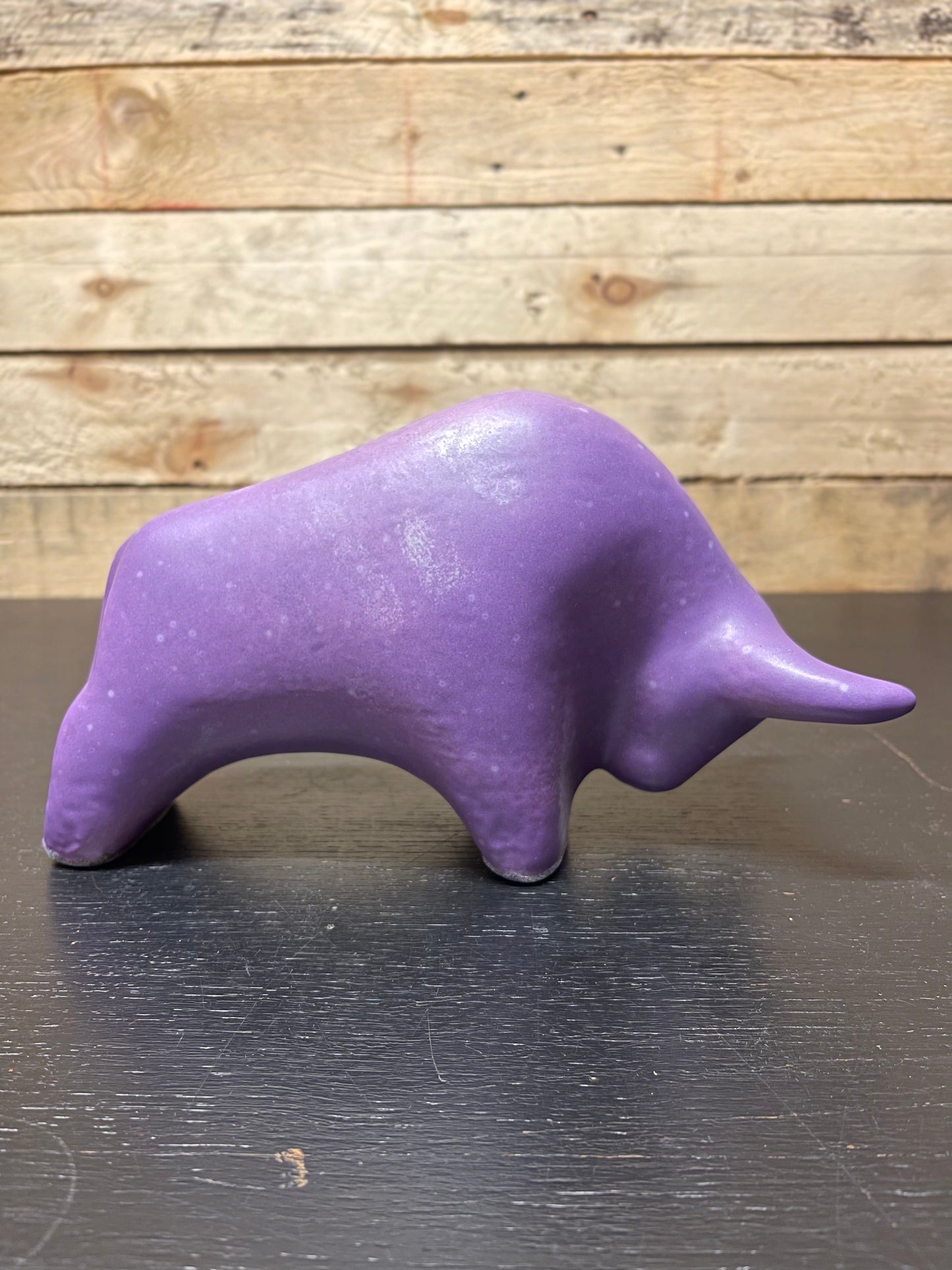 Otto Keramik Medium Ceramic Bull West German Pottery Fat Lava