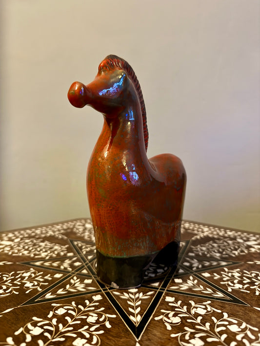 Ceramic Horses By Renowned Design Ceramicist Saliha Kartal