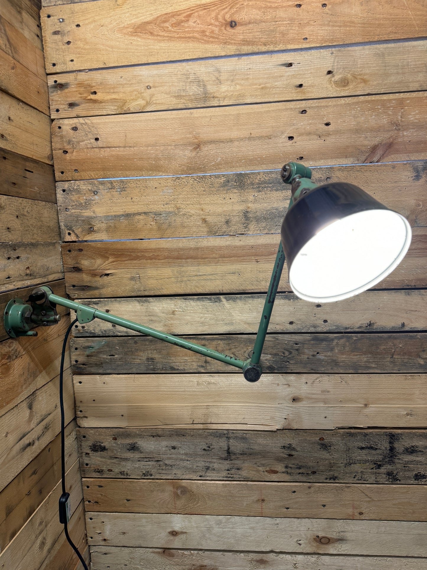 1950s Wall / Worktop Task Lamp By Curt Fischer For Midgard