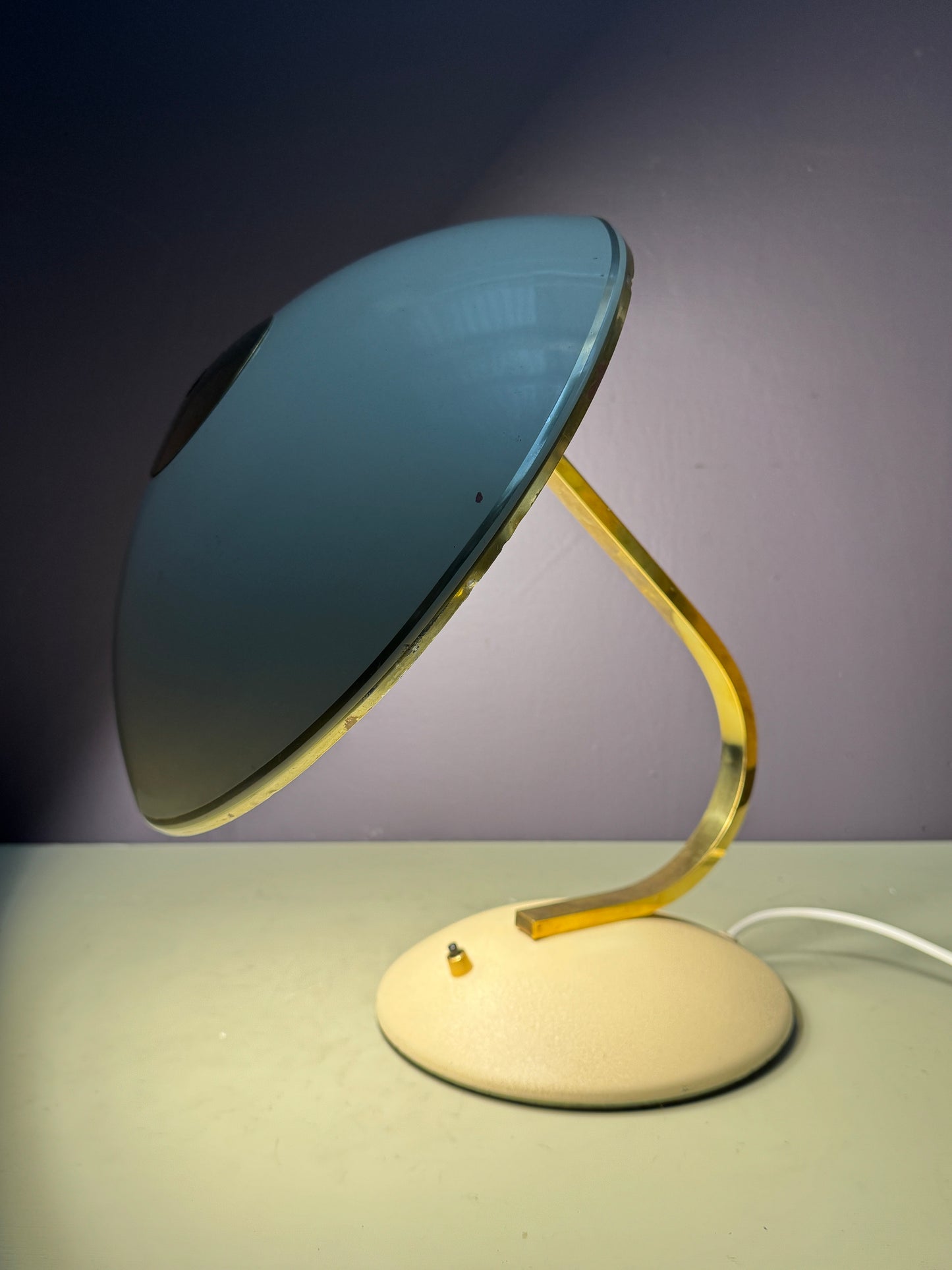 1960s Modernist Table Lamp By Helo Leuchten