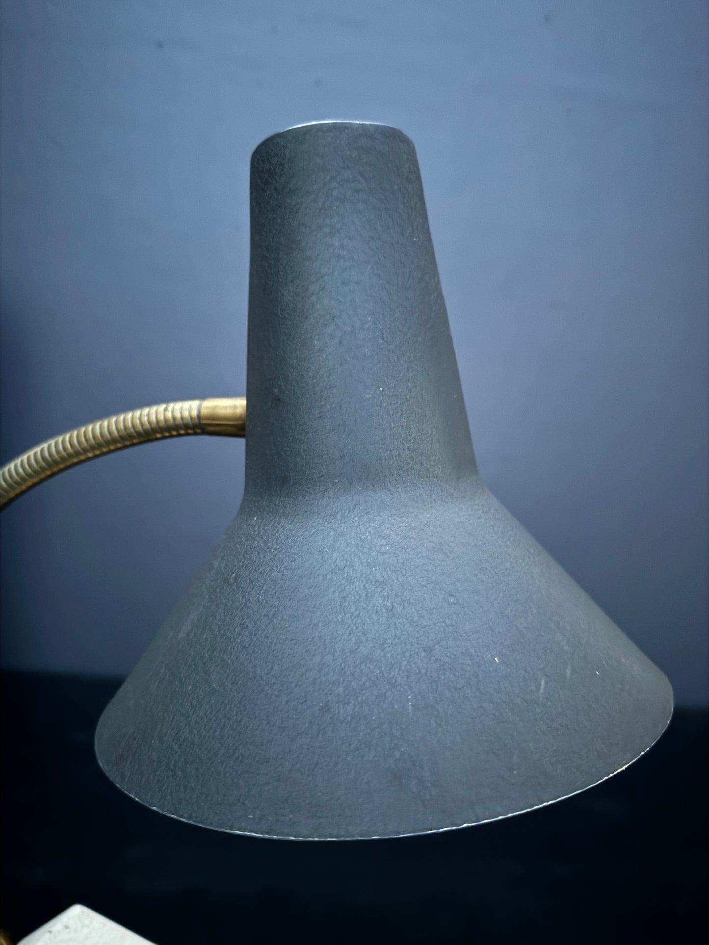 Circa 1950s Goose Neck Desk Lamp By SIS Germany