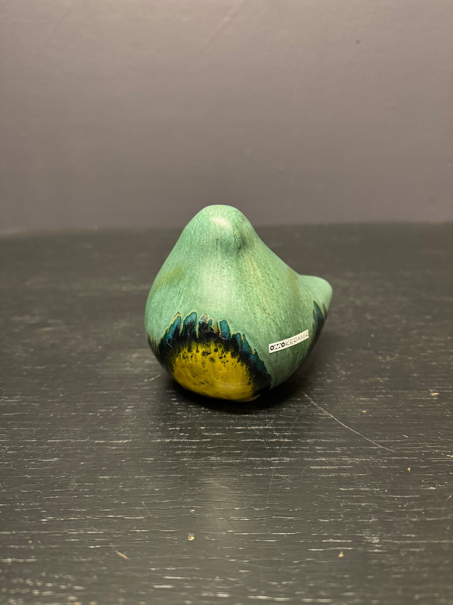 Otto Keramik Ceramic Pigeons West German Pottery Fat Lava
