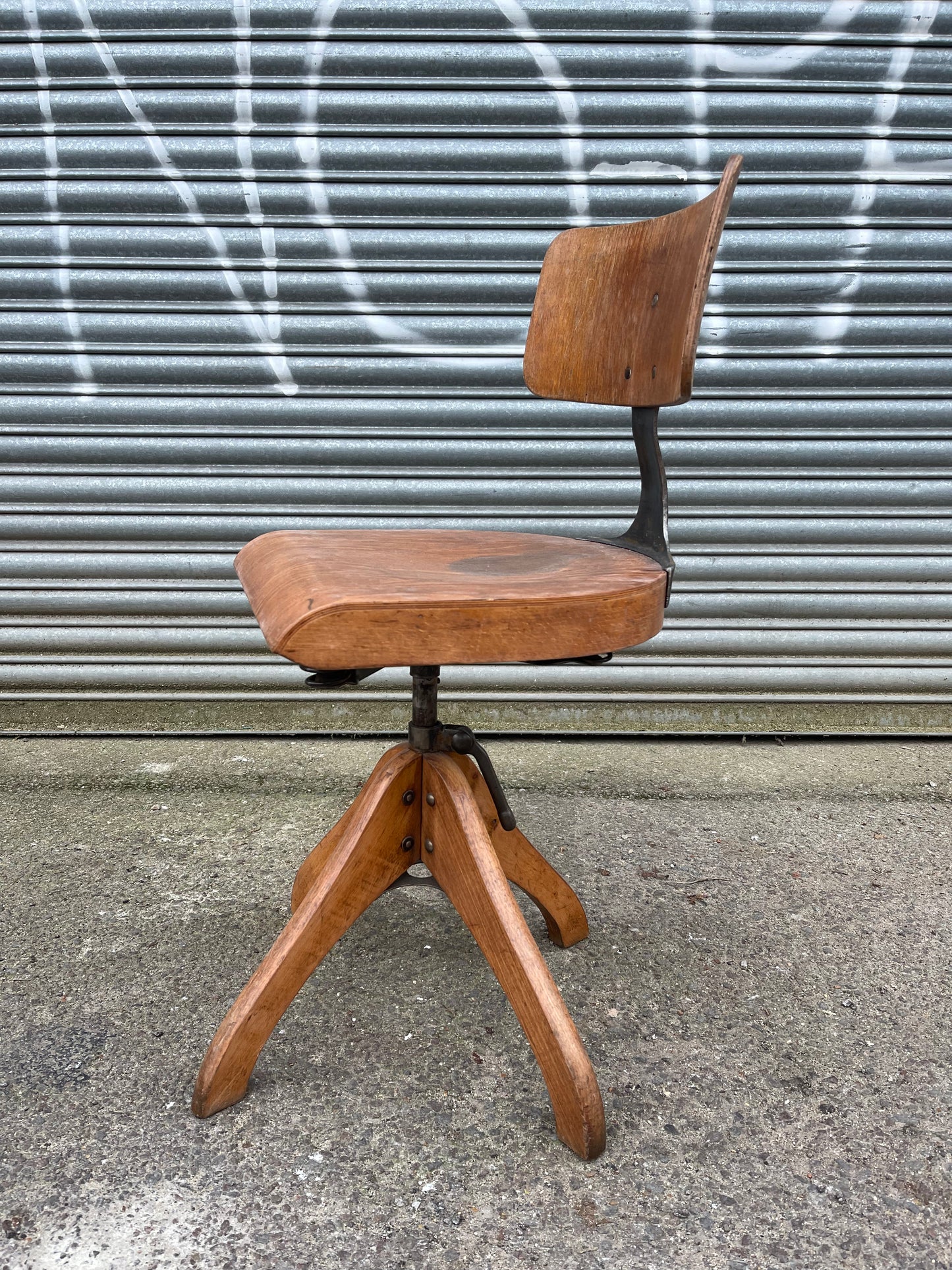 Adjustable Architects Chair By Margarete Klöber For Polstergleich Germany 1930s