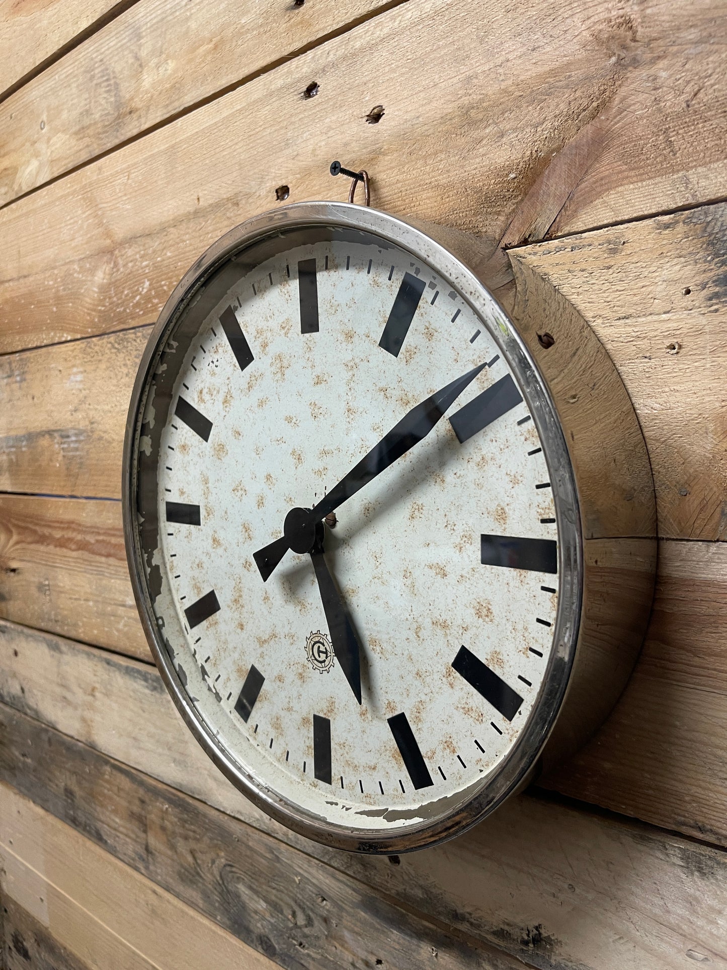 1950's Czech Factory Clock
