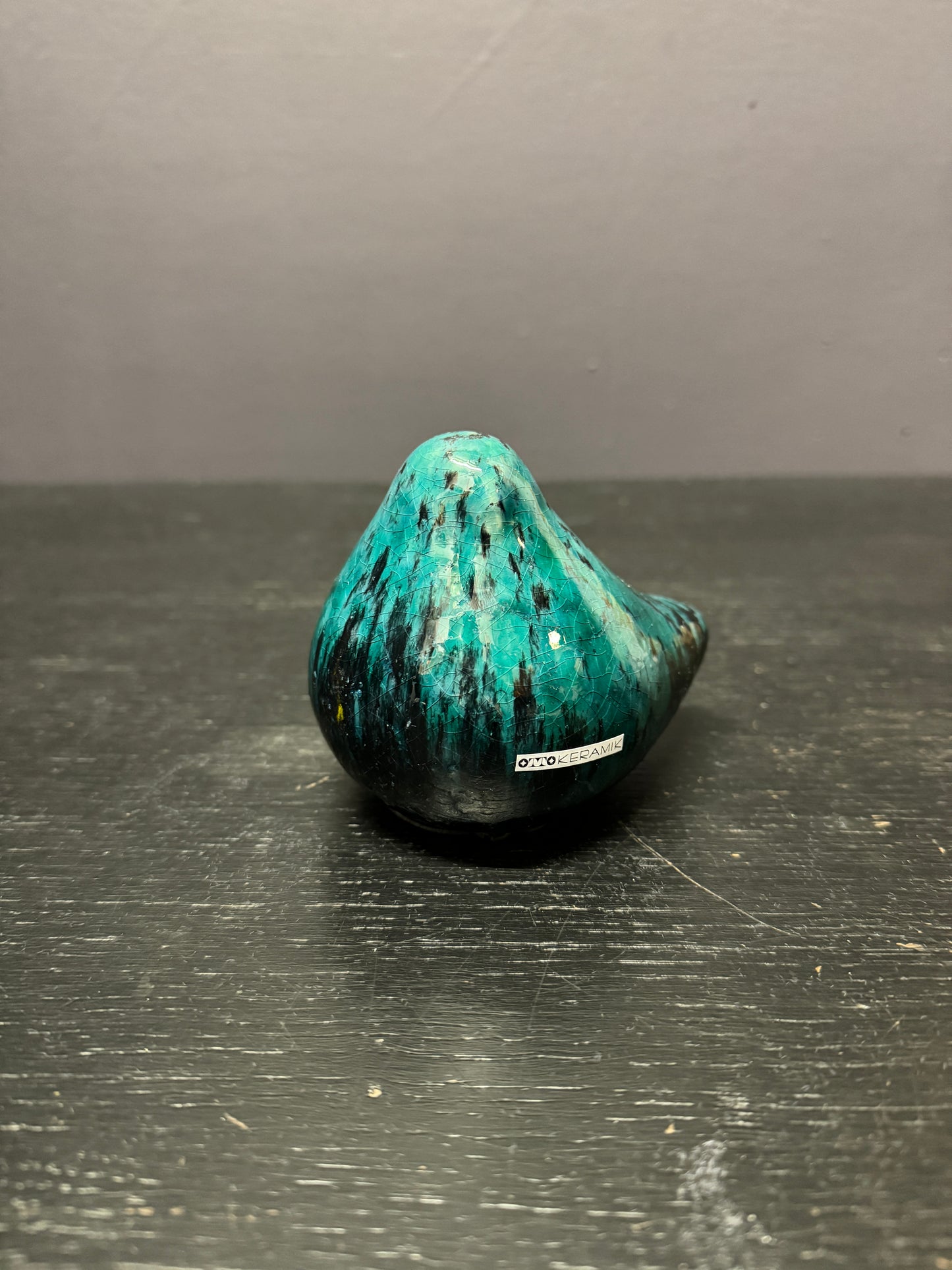 Otto Keramik Ceramic Pigeons West German Pottery Fat Lava