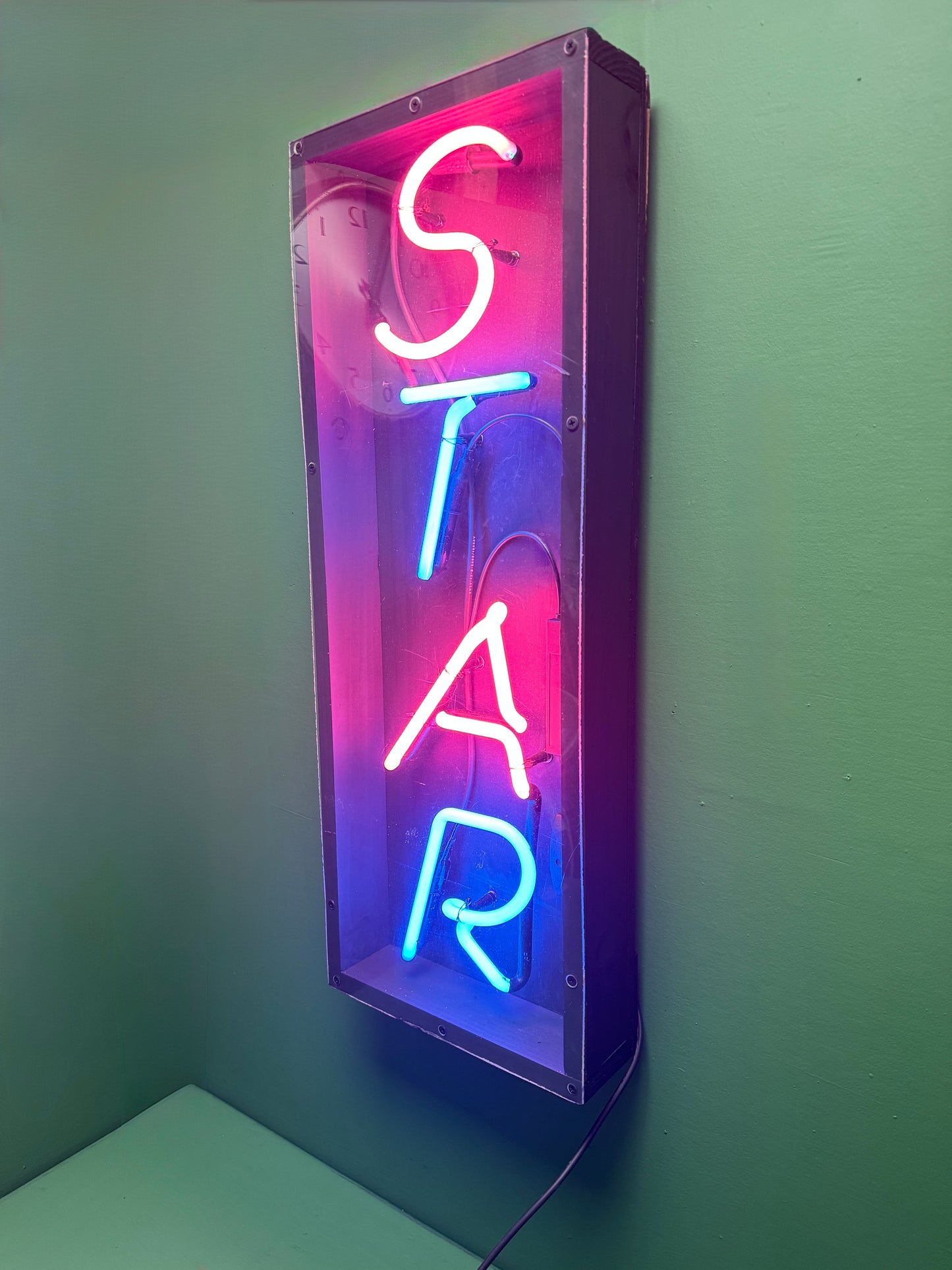 Circa 1980s ‘ STAR ‘ Neon Sign