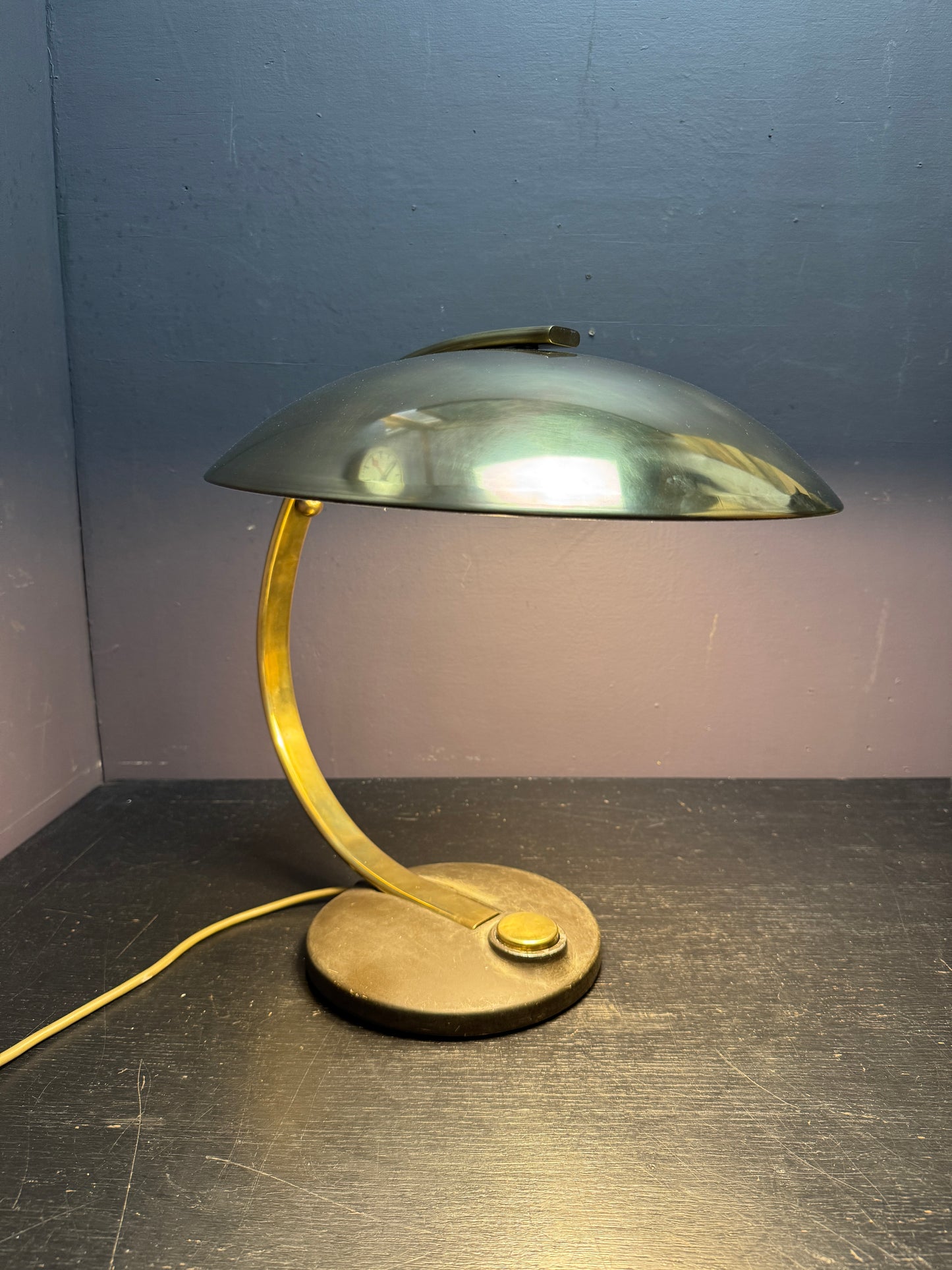 1960s Large Table Lamp By Heinz F W Stahl For Hillebrand Lighting