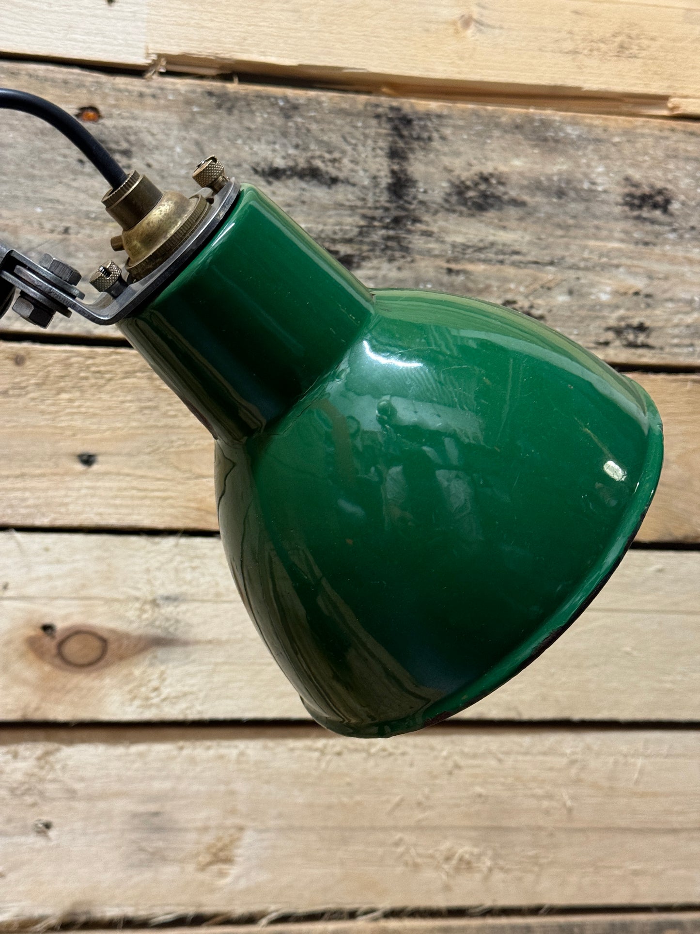 1930s Wall / Worktop Industrial Task Lamp By EDL.