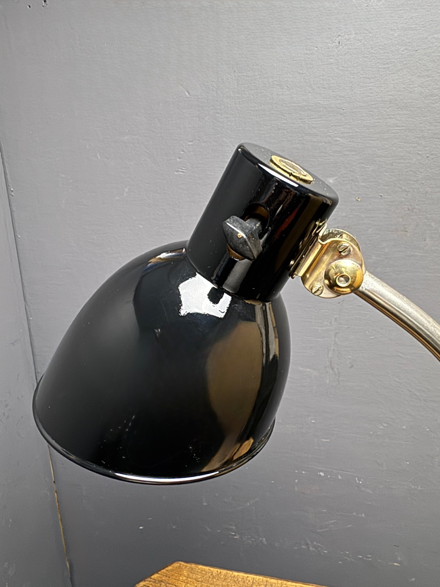 Rare 1930s Bauhaus Desk Lamp By Dr. Ing. Schneider & Co