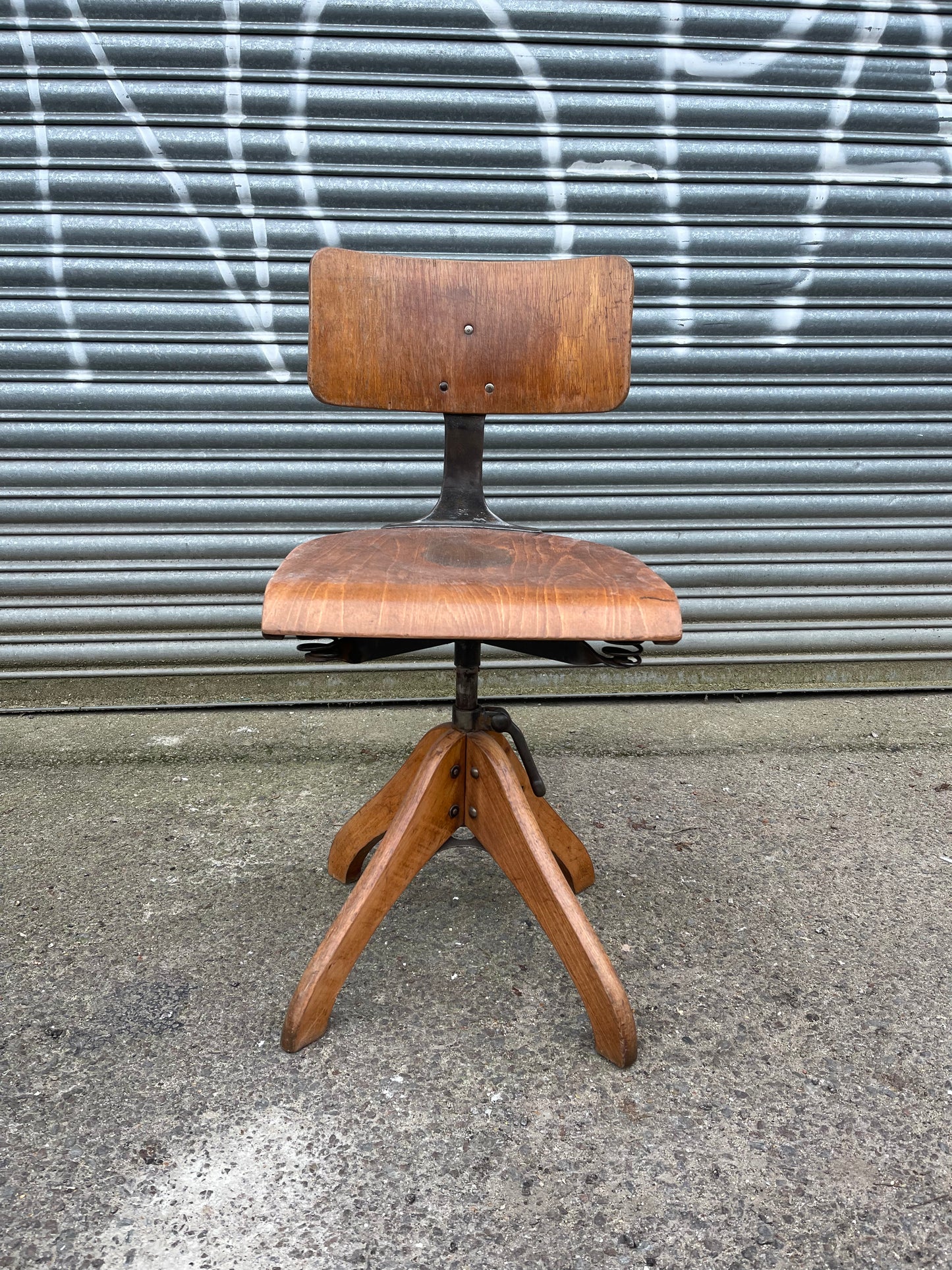 Adjustable Architects Chair By Margarete Klöber For Polstergleich Germany 1930s