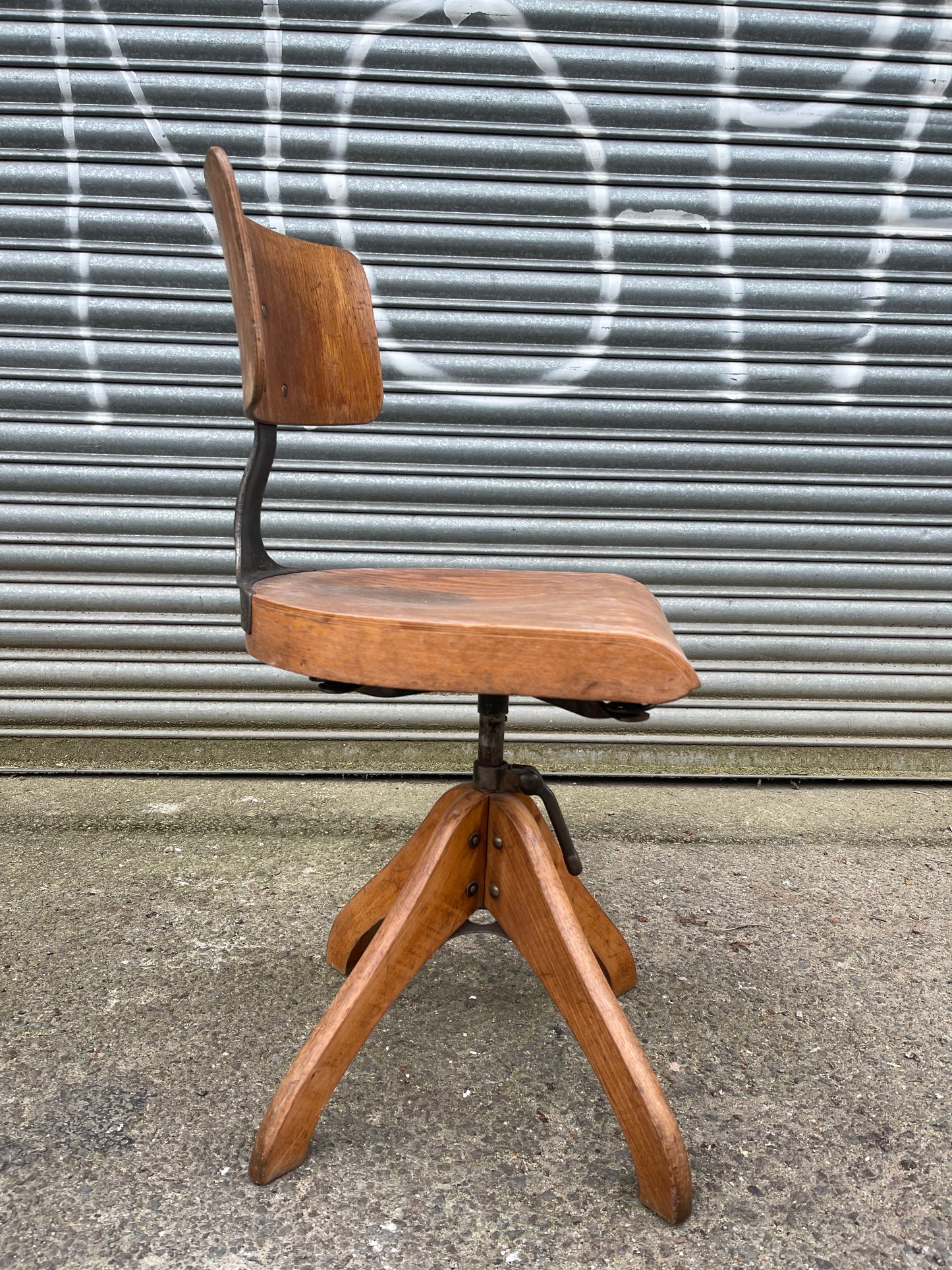 Adjustable Architects Chair By Margarete Klöber For Polstergleich Germany 1930s