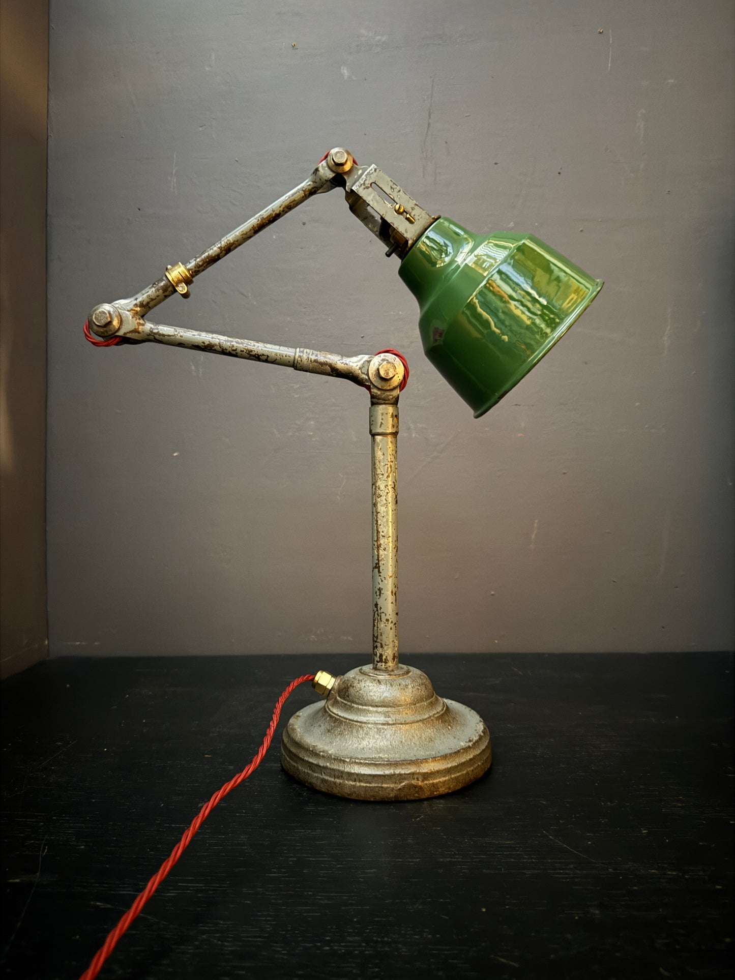 1930s Industrial Task Lamp By John Dugdill & Co