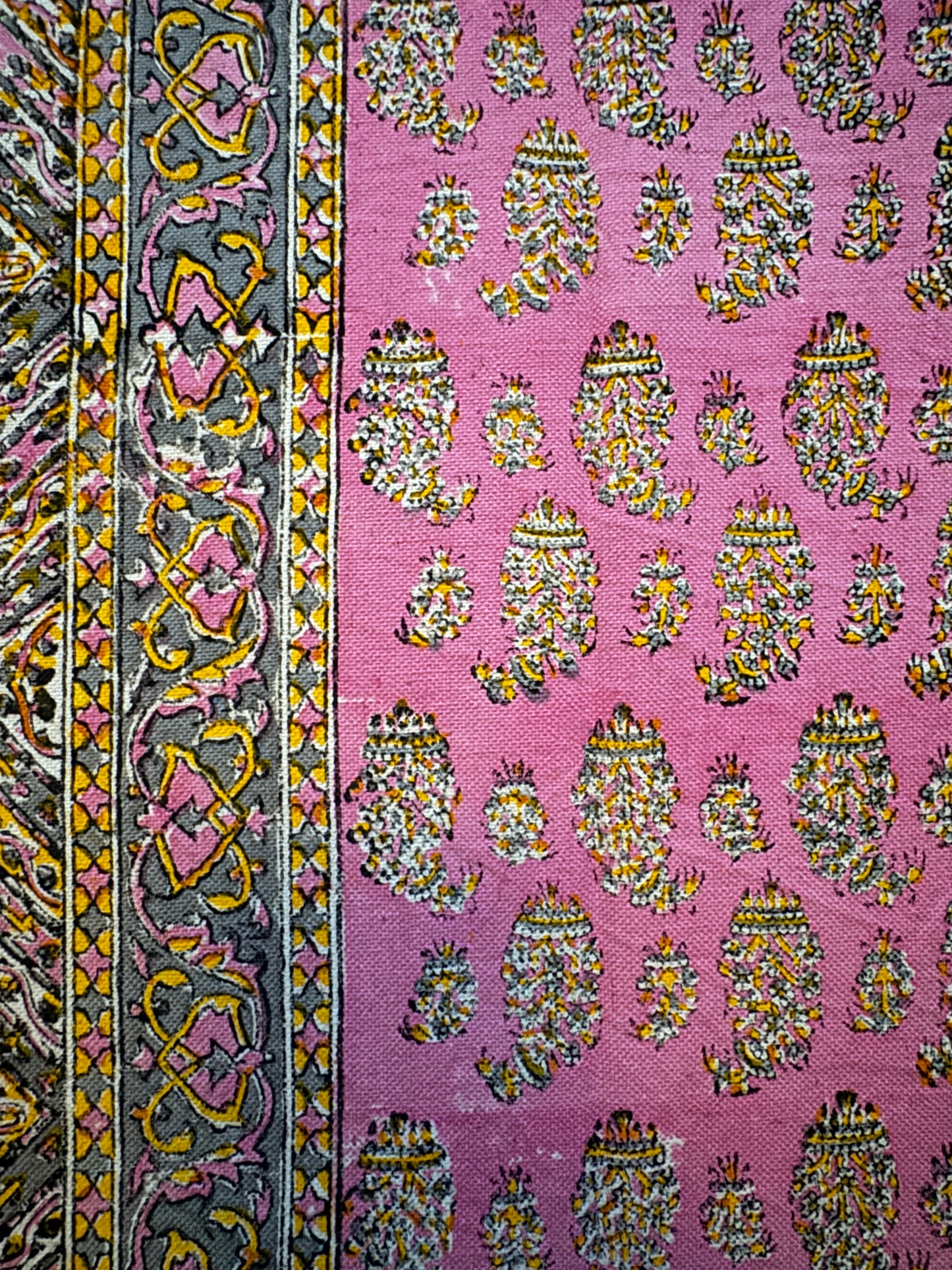 Ghalamkari Hand Block Prints Made In Iran