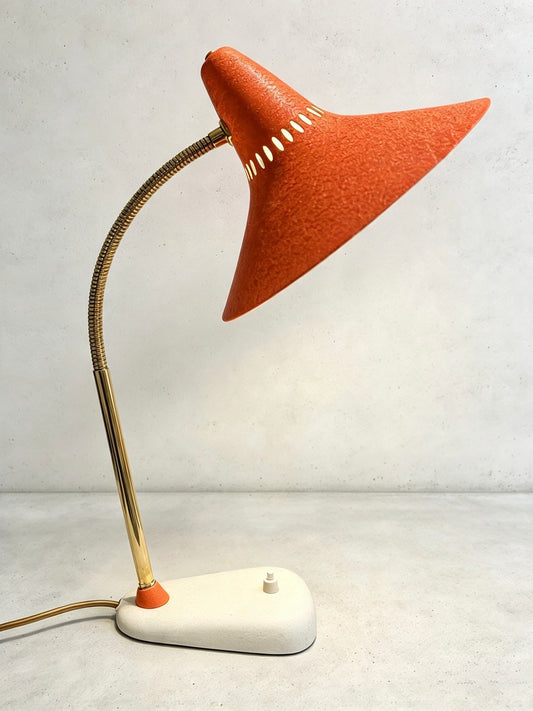 1960s Goose Neck Desk Lamp By SIS Germany