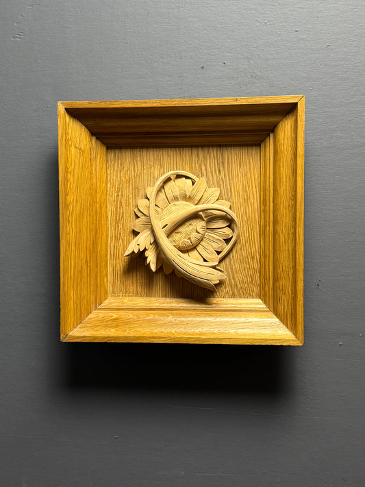 Decorative Chapel Carving By Renowned Master Carver Charles Oldham