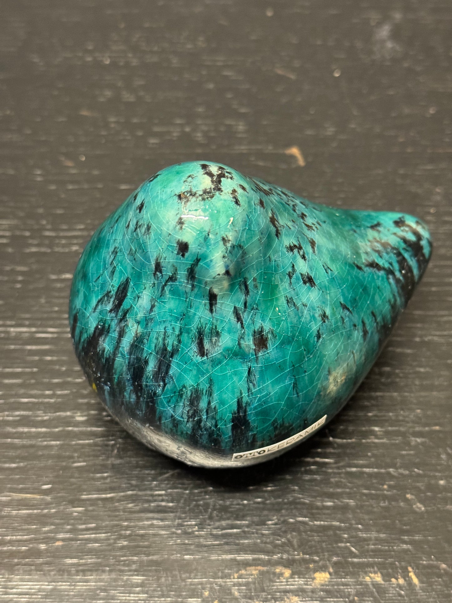 Otto Keramik Ceramic Pigeons West German Pottery Fat Lava