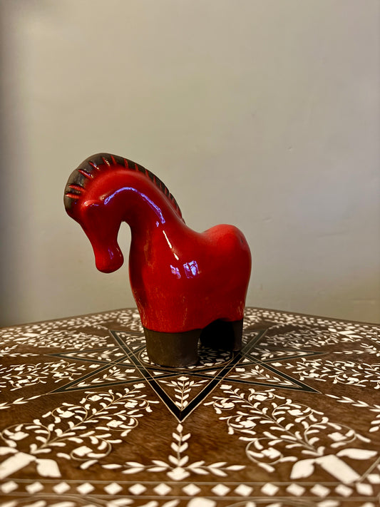 Ceramic Horses By Renowned Design Ceramicist Saliha Kartal