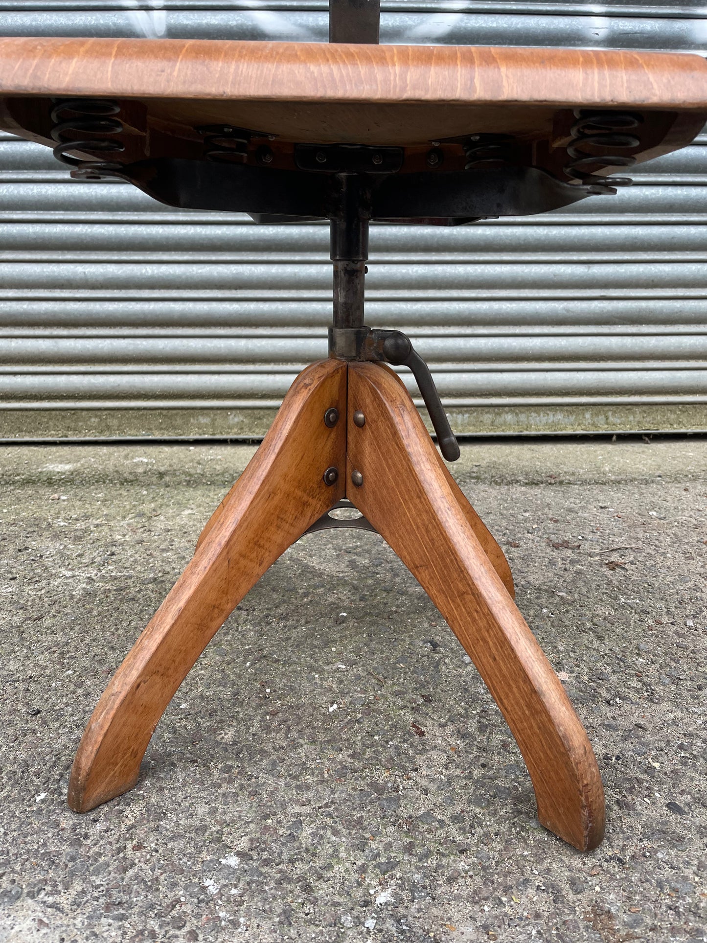 Adjustable Architects Chair By Margarete Klöber For Polstergleich Germany 1930s