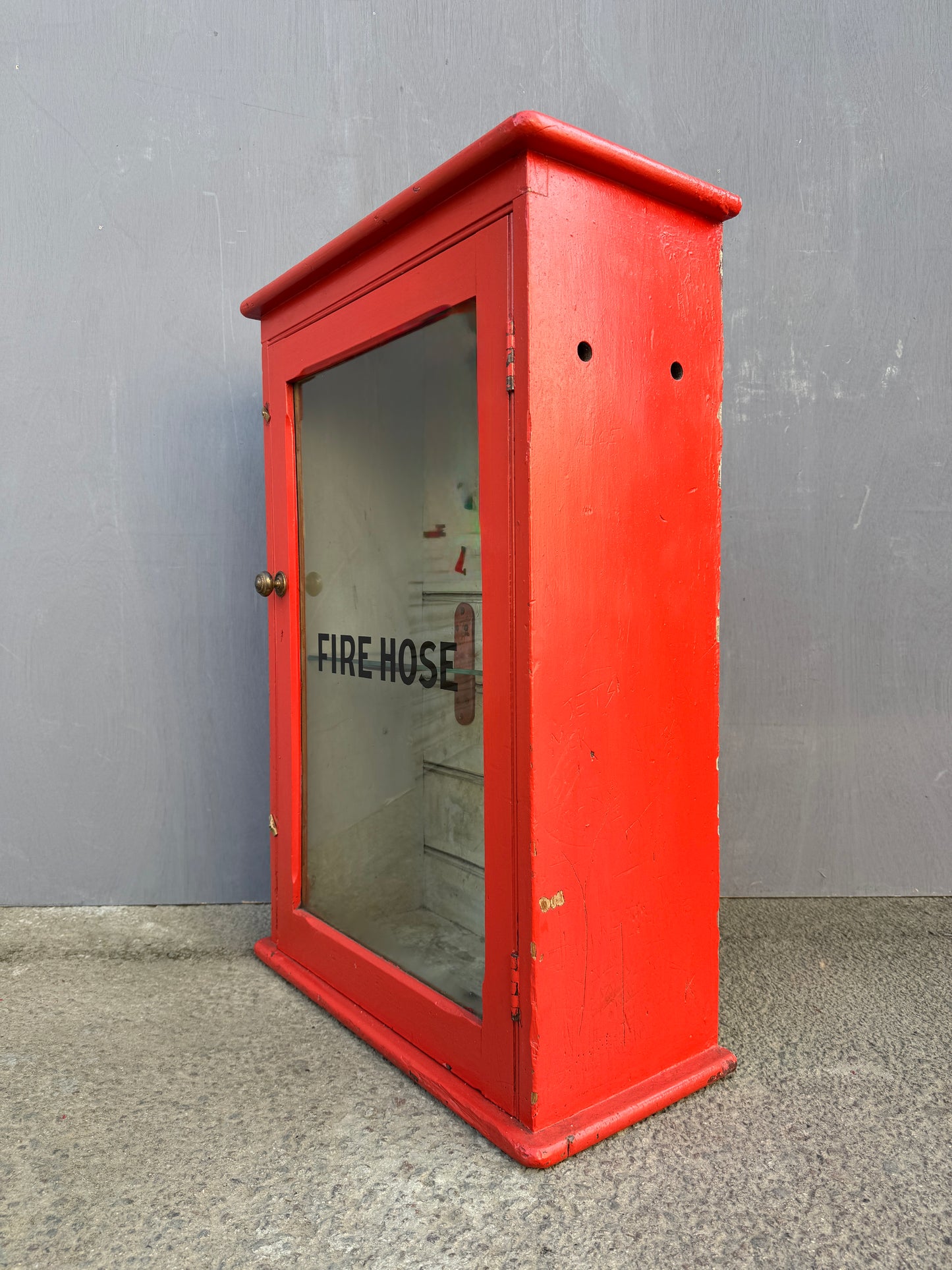 Early 1900s Fire Hose Cabinets