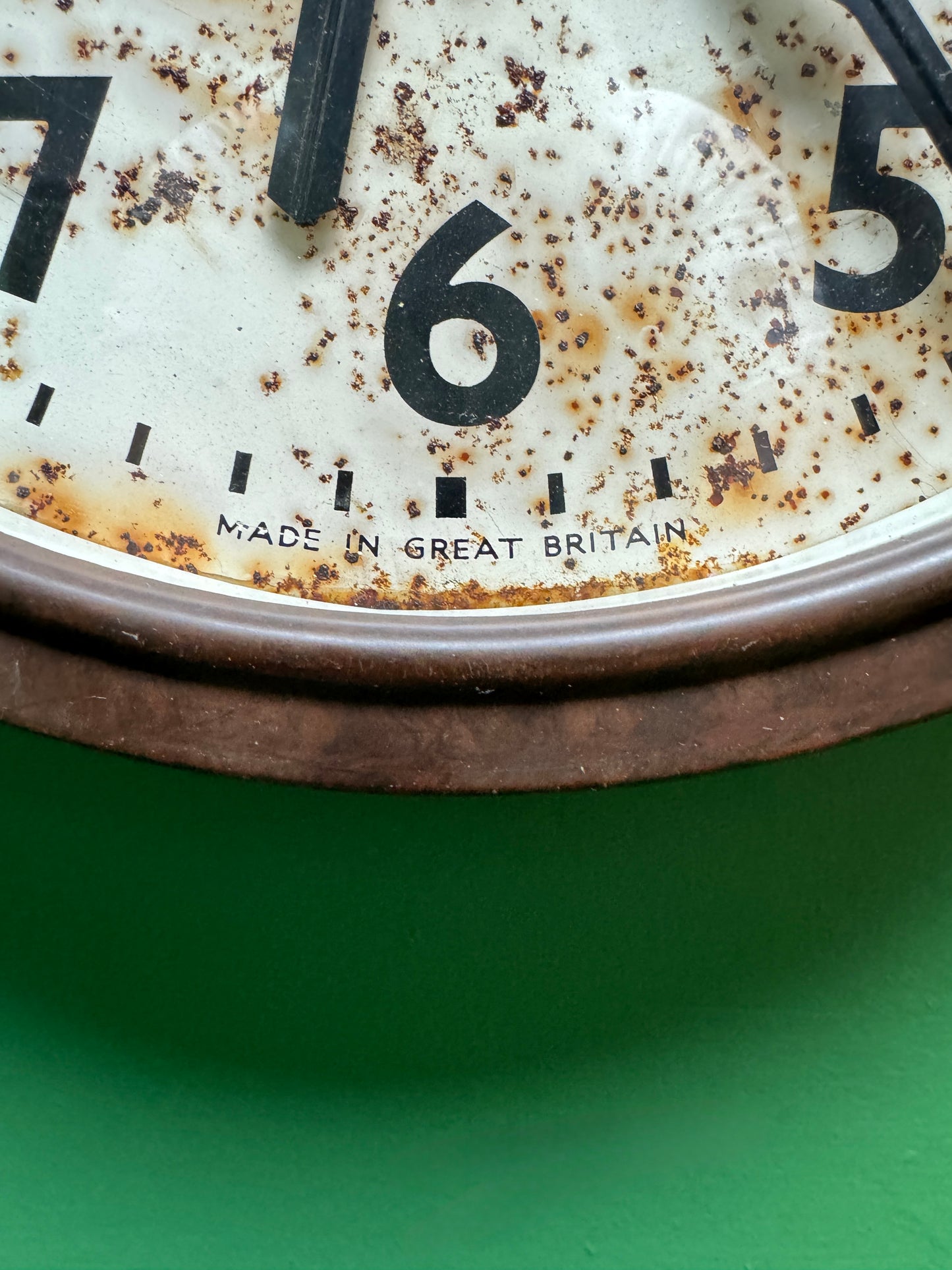1940s Bakelite Factory Clock By Smiths Sectric
