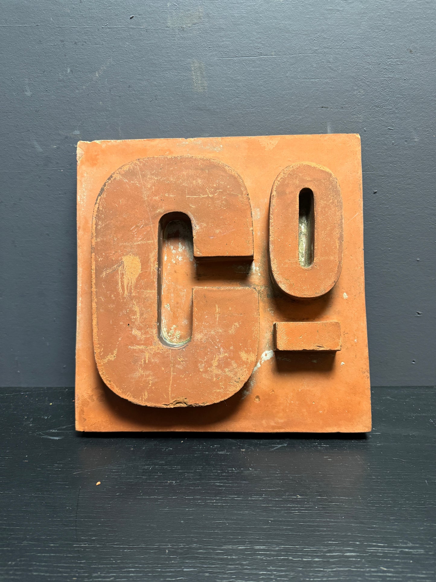 Victorian Era Terracotta Signage