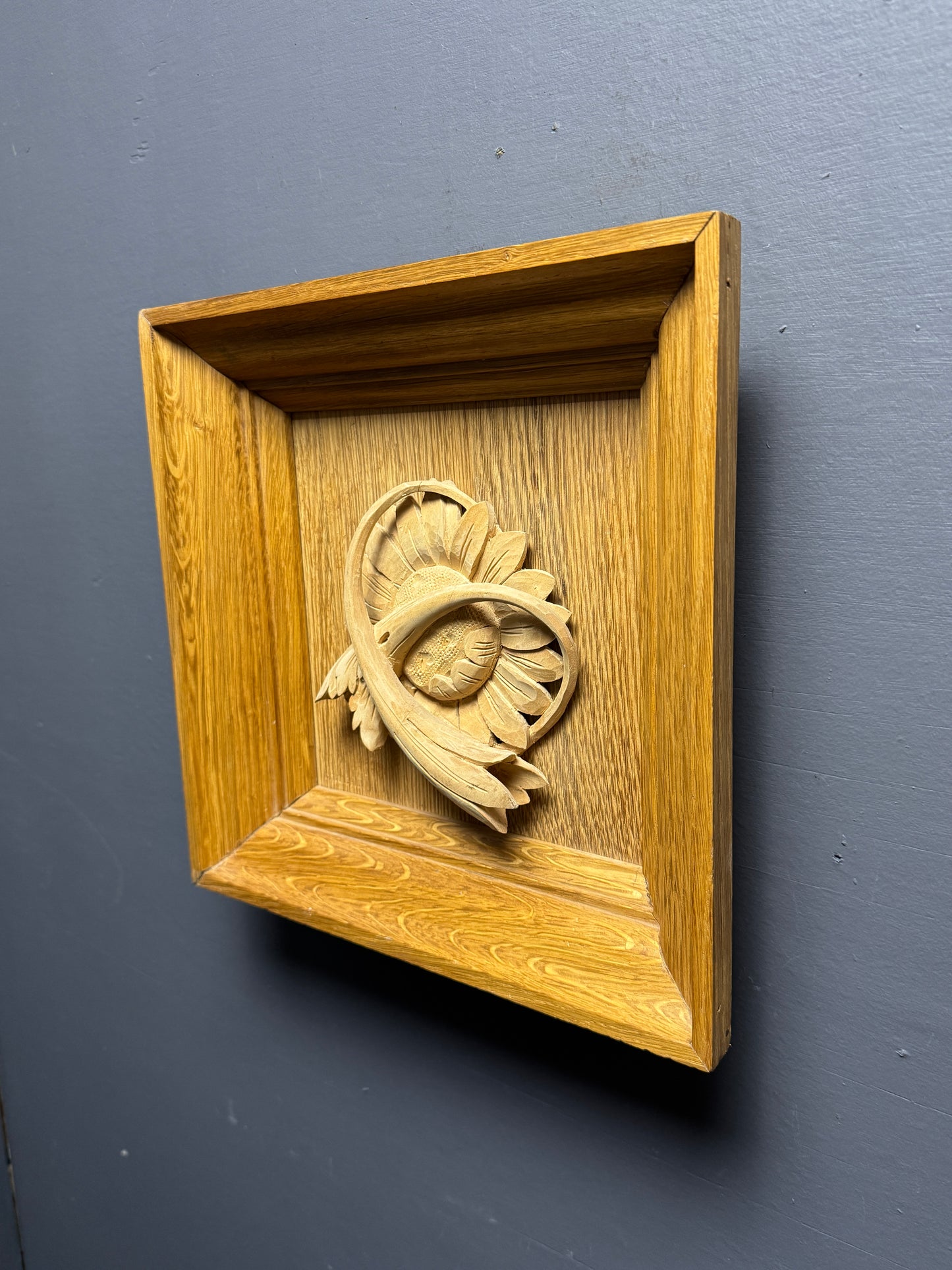 Decorative Chapel Carving By Renowned Master Carver Charles Oldham
