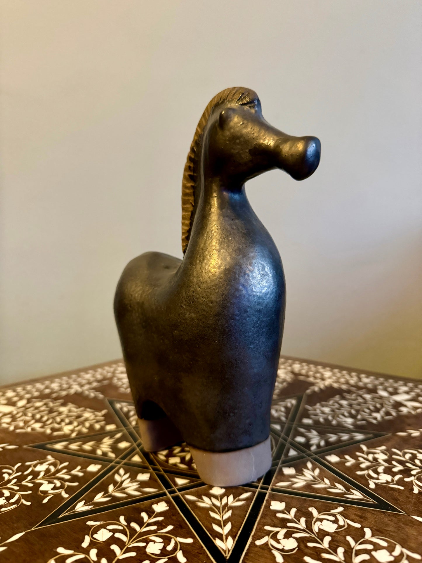 Ceramic Horses By Renowned Design Ceramicist Saliha Kartal